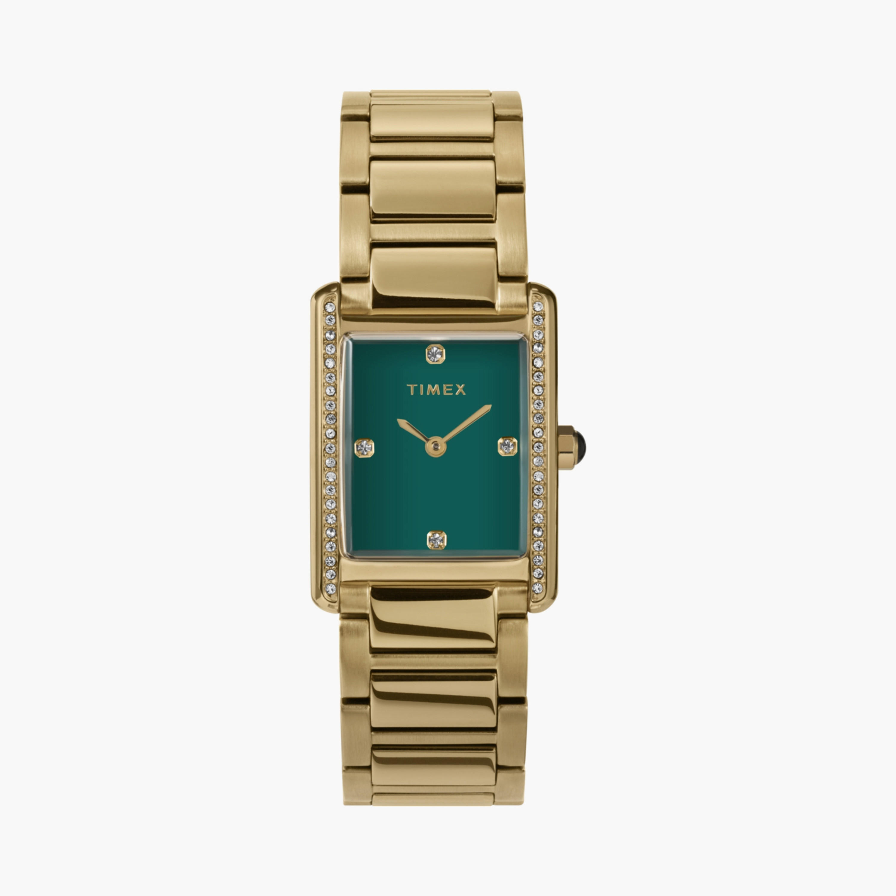 Timex Women's 24 MM Gold Analog Stainless Steel Watch | TW2W87500-women-watchesandjewellery-watches-image-1