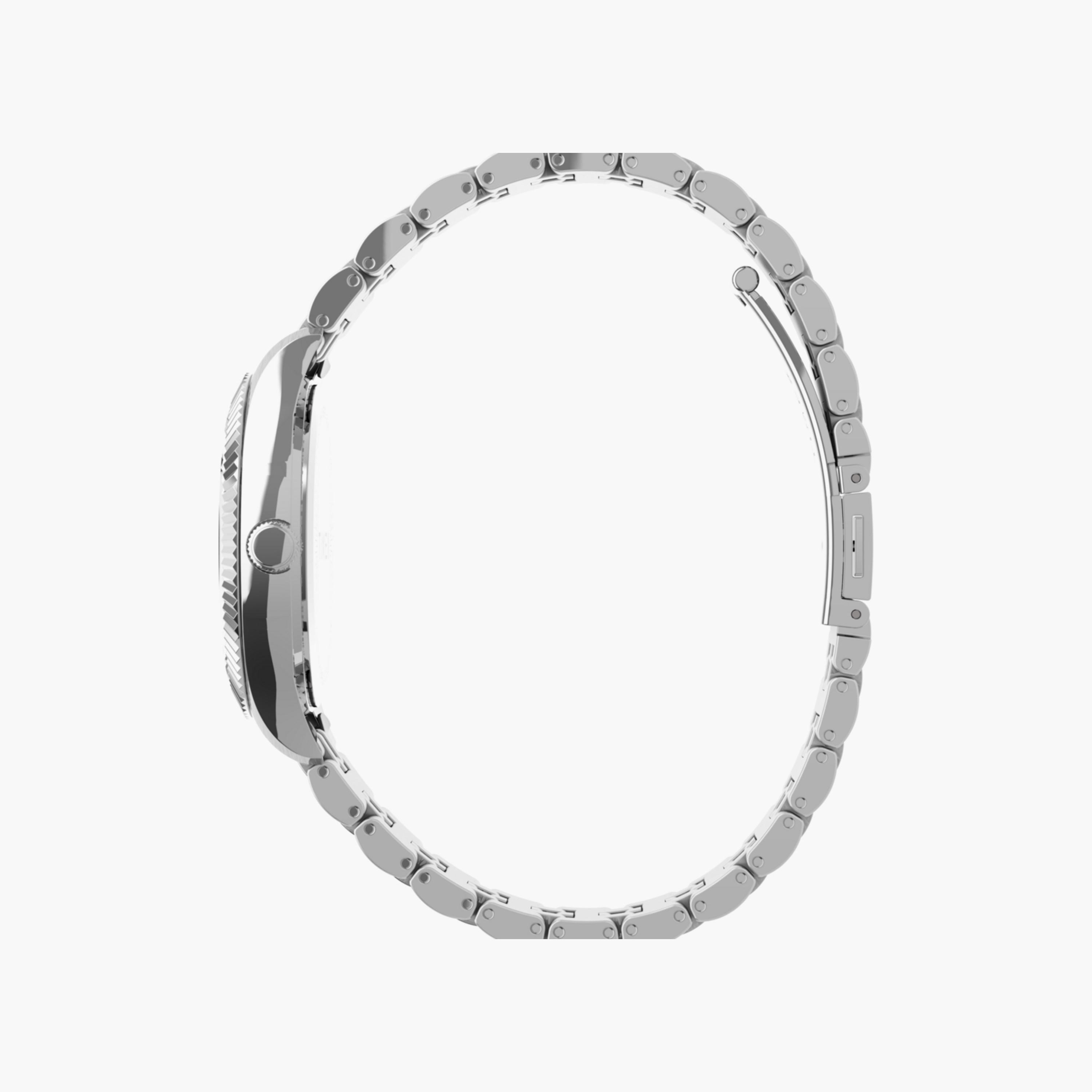 Timex Women's 36 MM Silver Analog Stainless Steel Watch | TW2U78700-women-watchesandjewellery-watches-image-2
