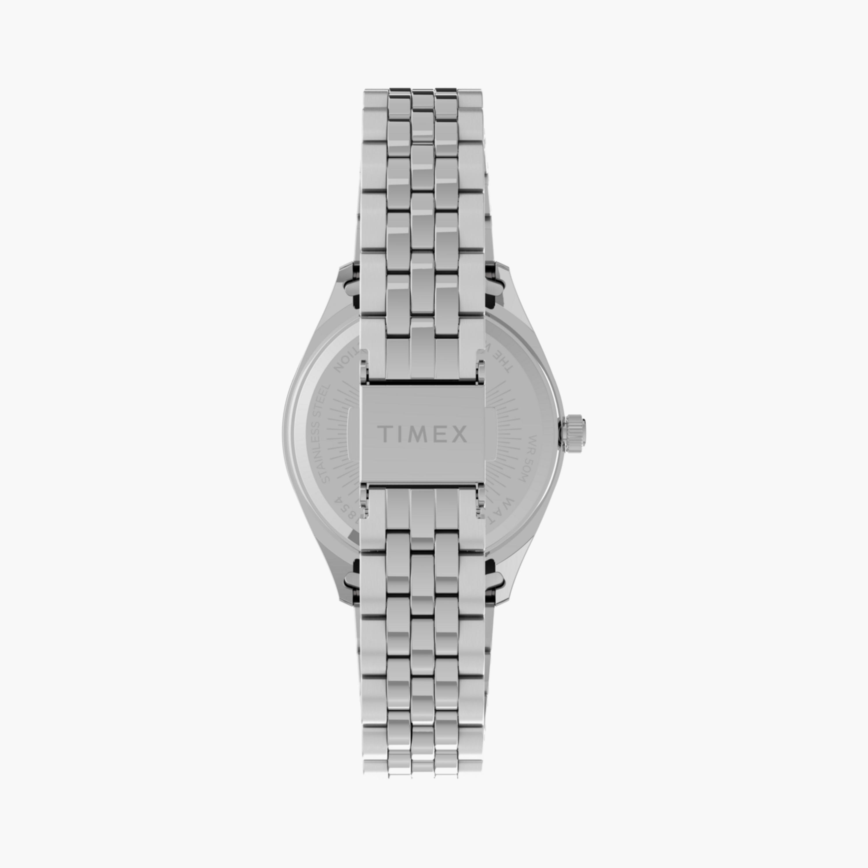 Timex Women's 36 MM Silver Analog Stainless Steel Watch | TW2U78700-women-watchesandjewellery-watches-image-3
