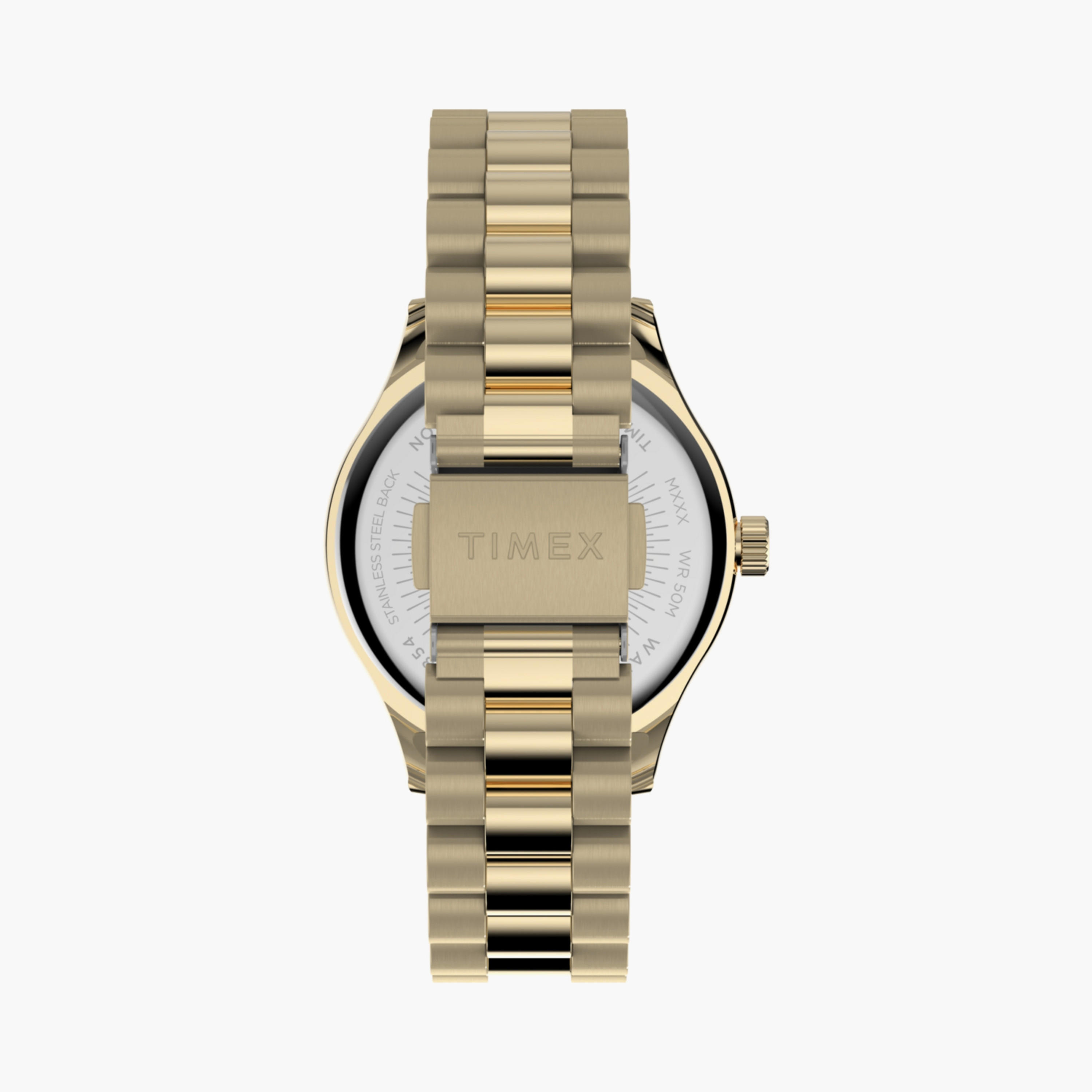 تايمكس ساعة يد نسائية 34 مم فضية أنالوج ستانلس ستيل | TW2W85300-women-watchesandjewellery-watches-image-10