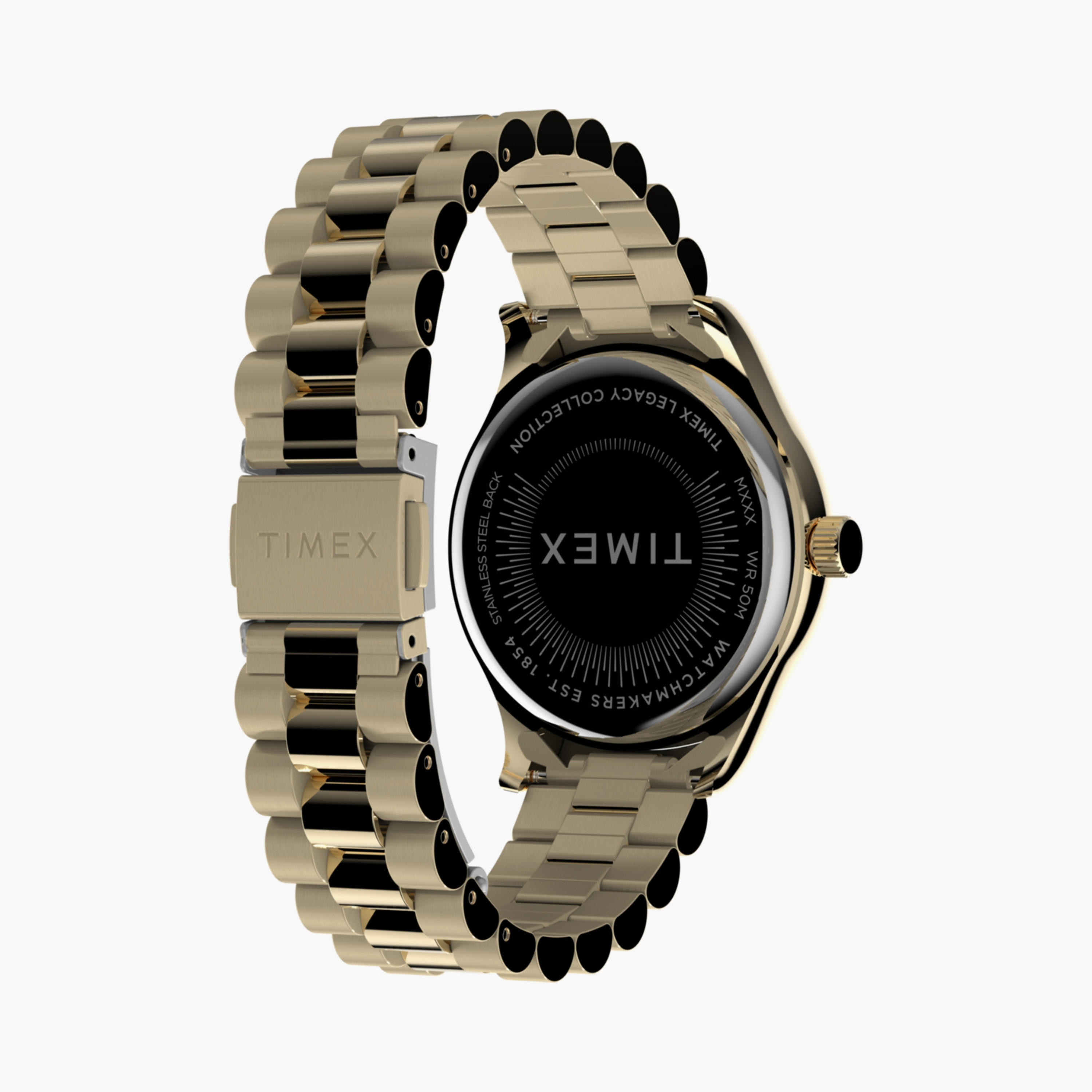 تايمكس ساعة يد نسائية 34 مم فضية أنالوج ستانلس ستيل | TW2W85300-women-watchesandjewellery-watches-image-11