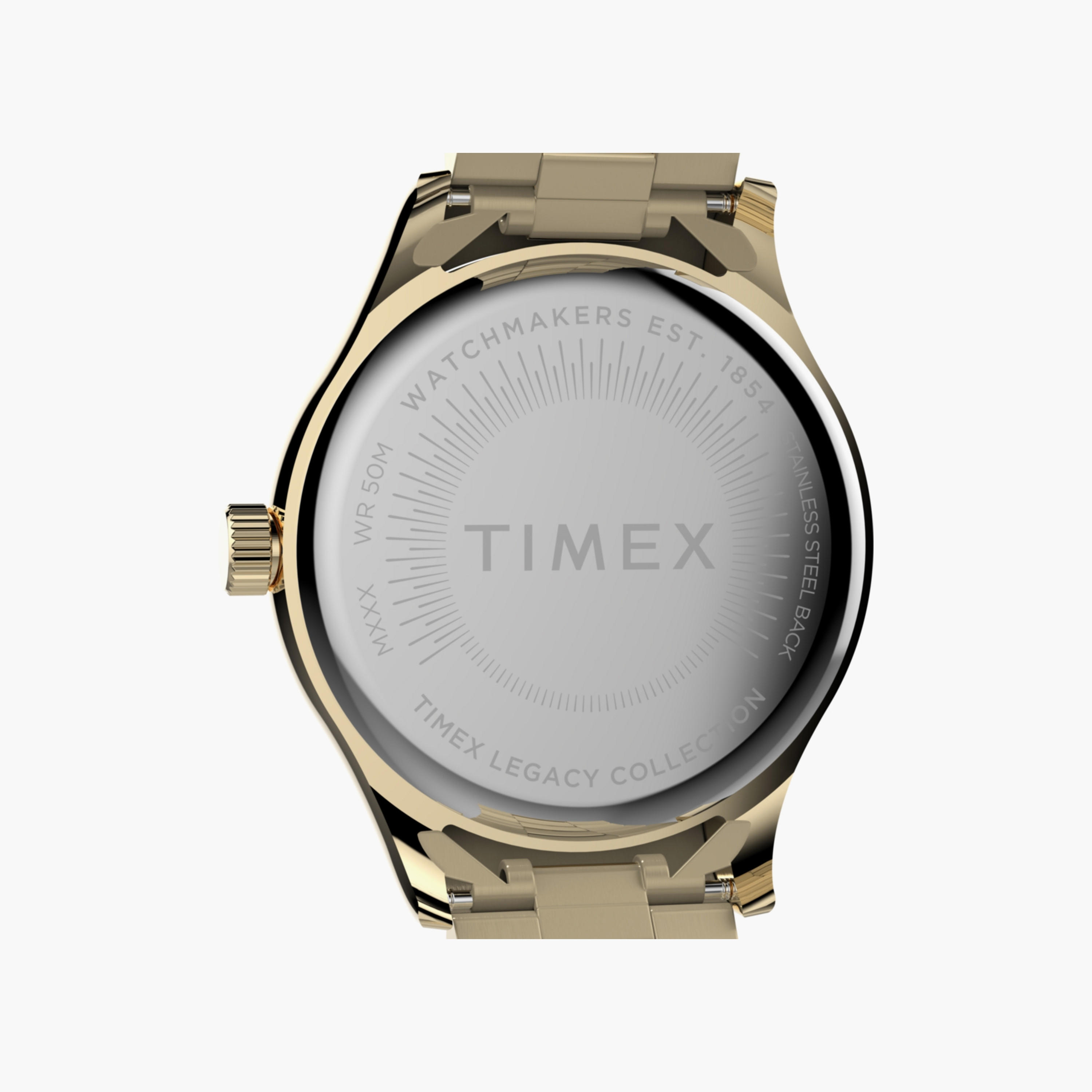 تايمكس ساعة يد نسائية 34 مم فضية أنالوج ستانلس ستيل | TW2W85300-women-watchesandjewellery-watches-image-12