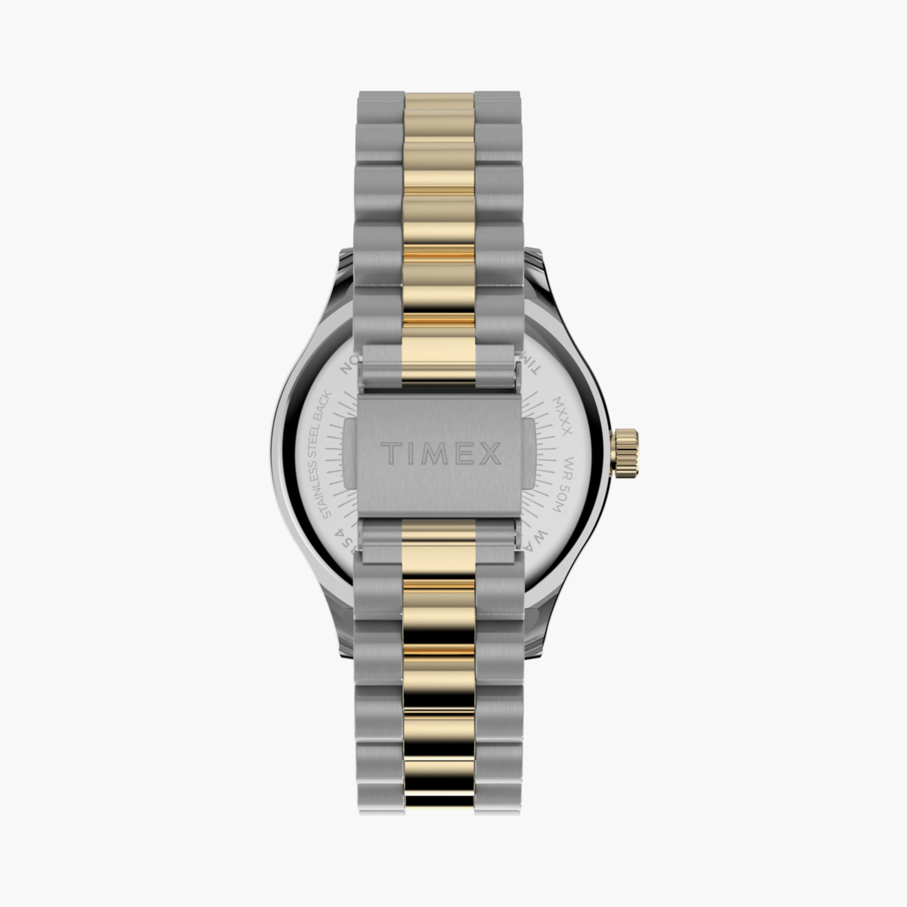تايمكس ساعة يد نسائية 34 مم فضية أنالوج ستانلس ستيل | TW2W85300-women-watchesandjewellery-watches-image-16