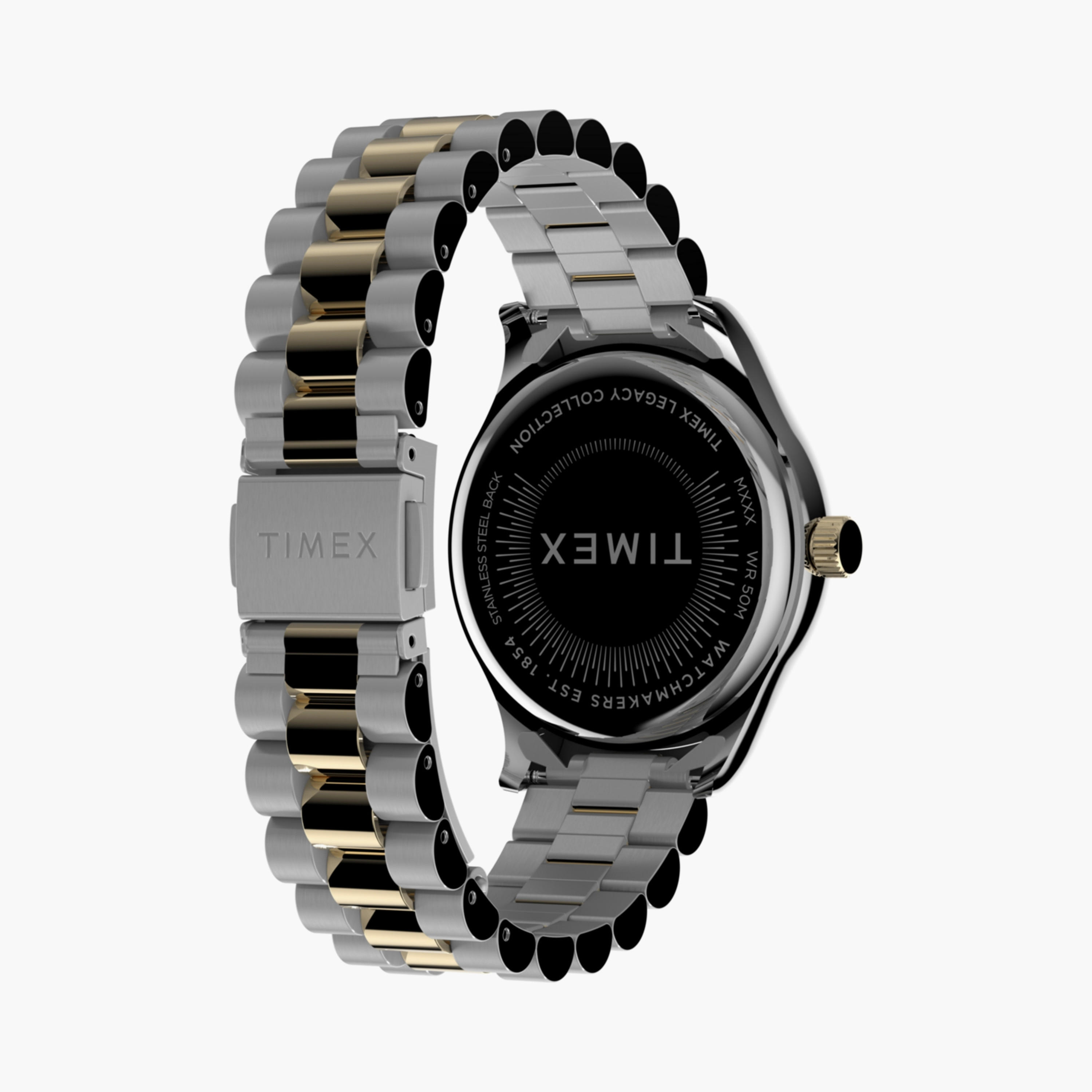 Timex Women's 34 MM Silver Analog Stainless Steel Watch | TW2W85300-women-watchesandjewellery-watches-image-4