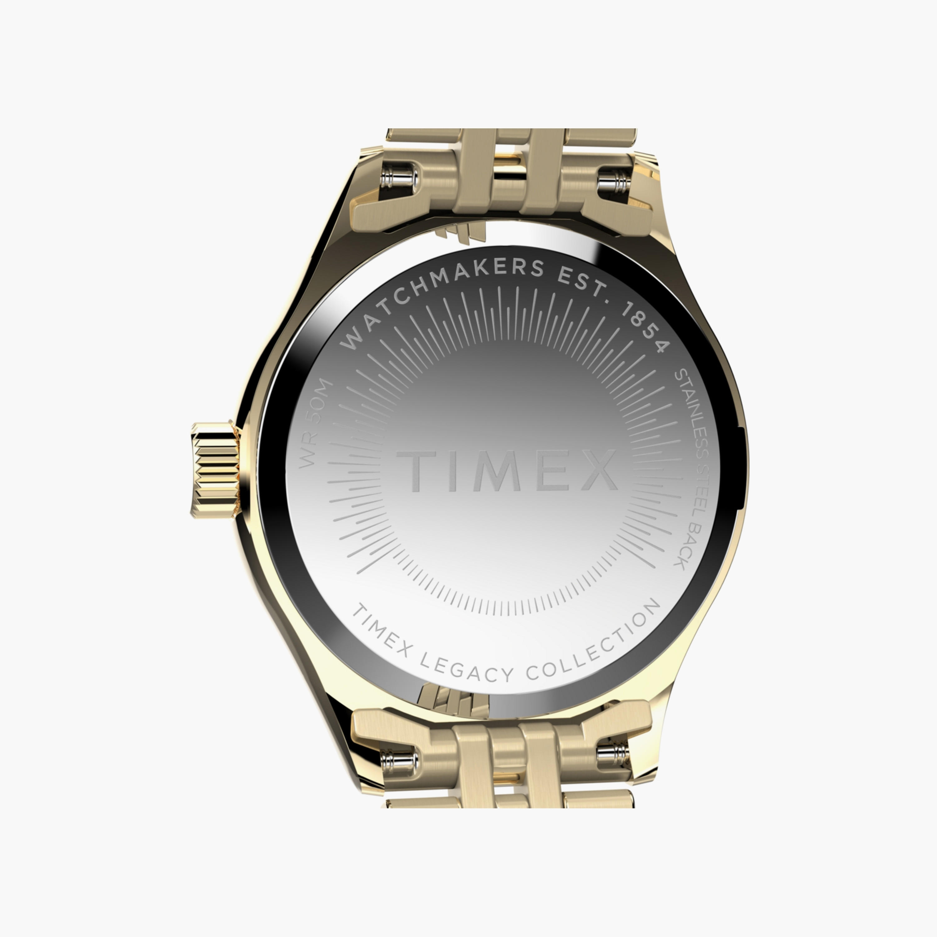 تايمكس ساعة يد نسائية 25 مم فضية أنالوج ستانلس ستيل | TW2W90700-women-watchesandjewellery-watches-image-12
