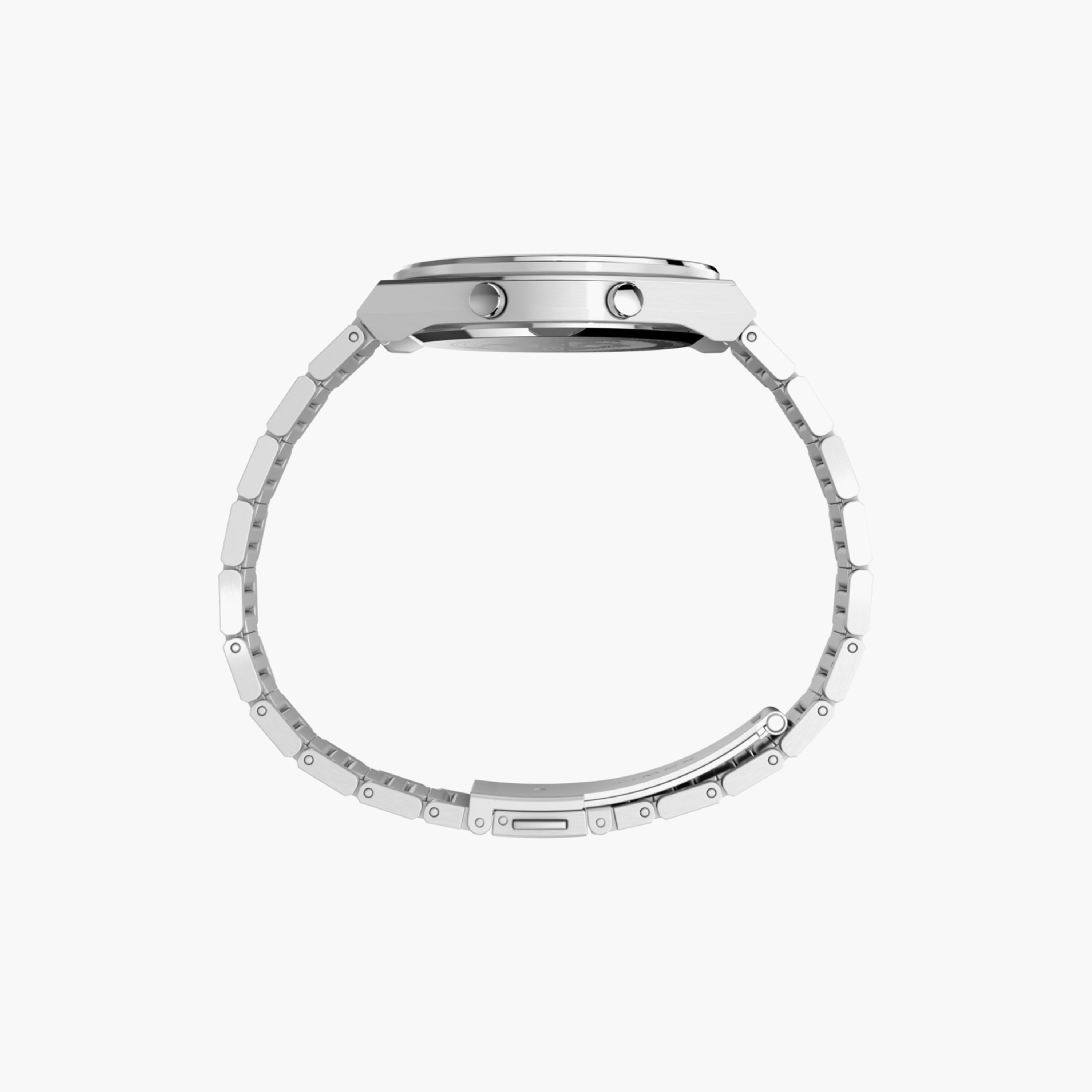 تايمكس ساعة يد رجالية 39 مم ذهبية رقمية ستانلس ستيل | TW2Y09700-men-watchesandjewellery-watches-image-2