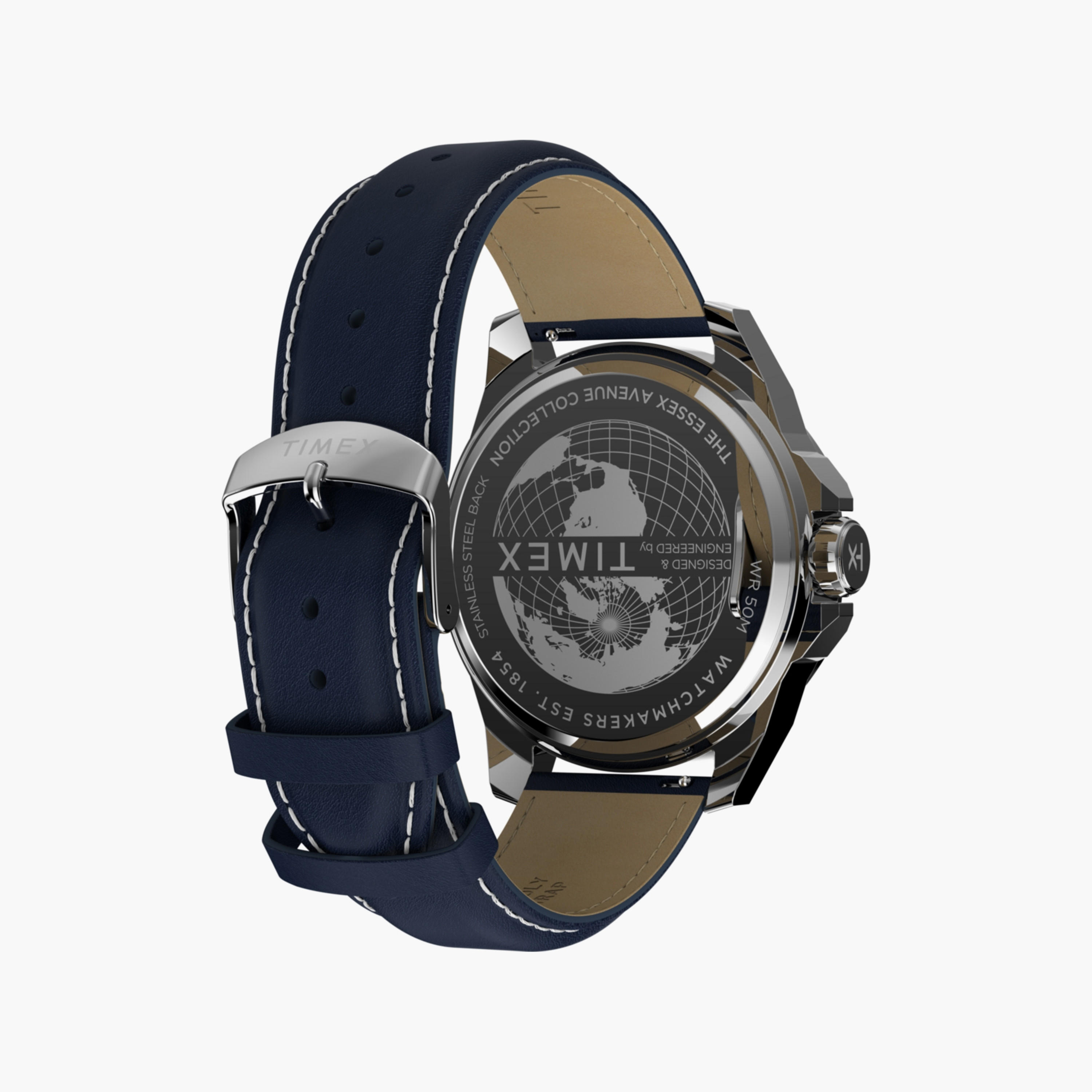 تايمكس ساعة يد رجالية 46 مم فضية أنالوج ستانلس ستيل | TW2W79900-men-watchesandjewellery-watches-image-10