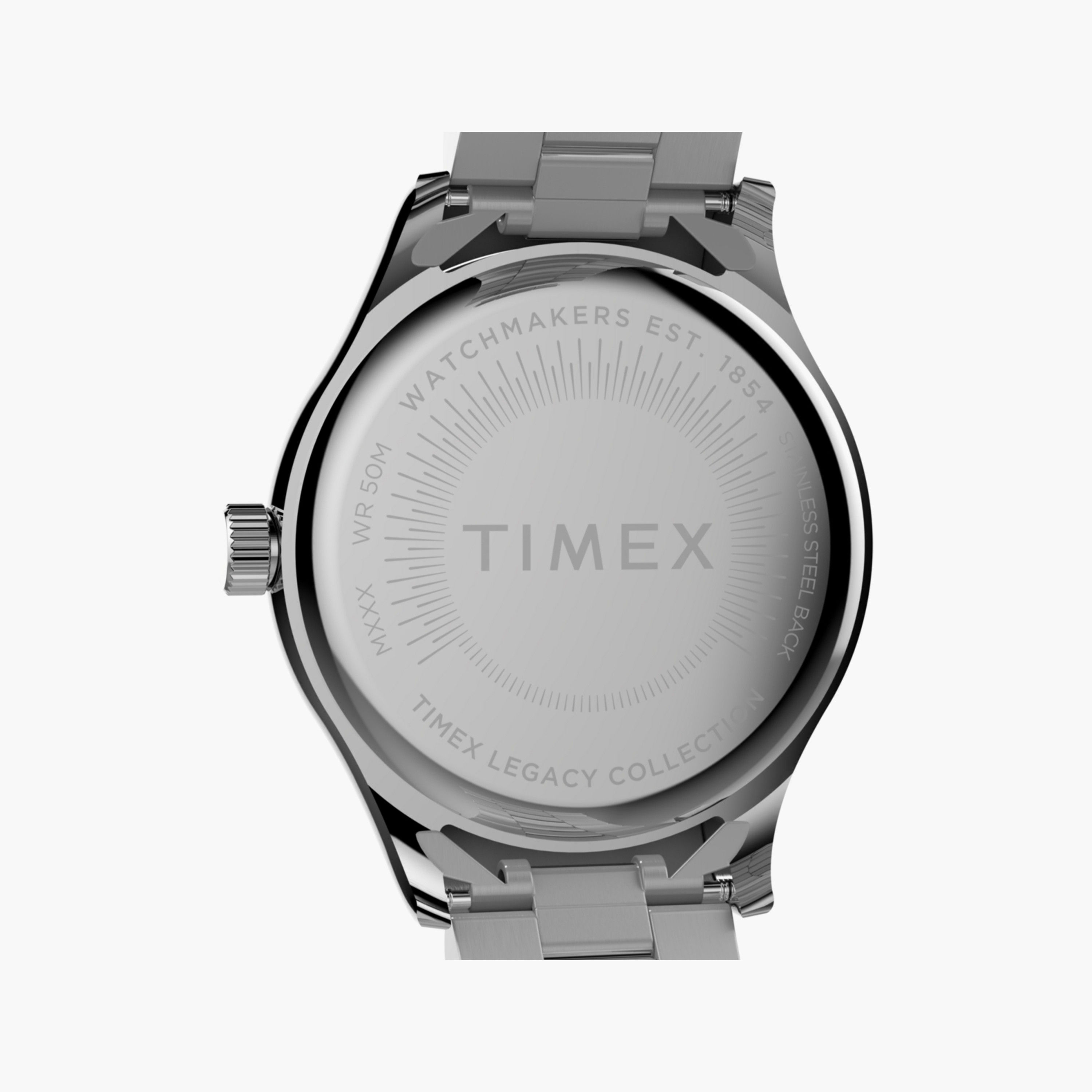 تايمكس ساعة يد نسائية 34 مم فضية أنالوج ستانلس ستيل | TW2W85300-women-watchesandjewellery-watches-image-5