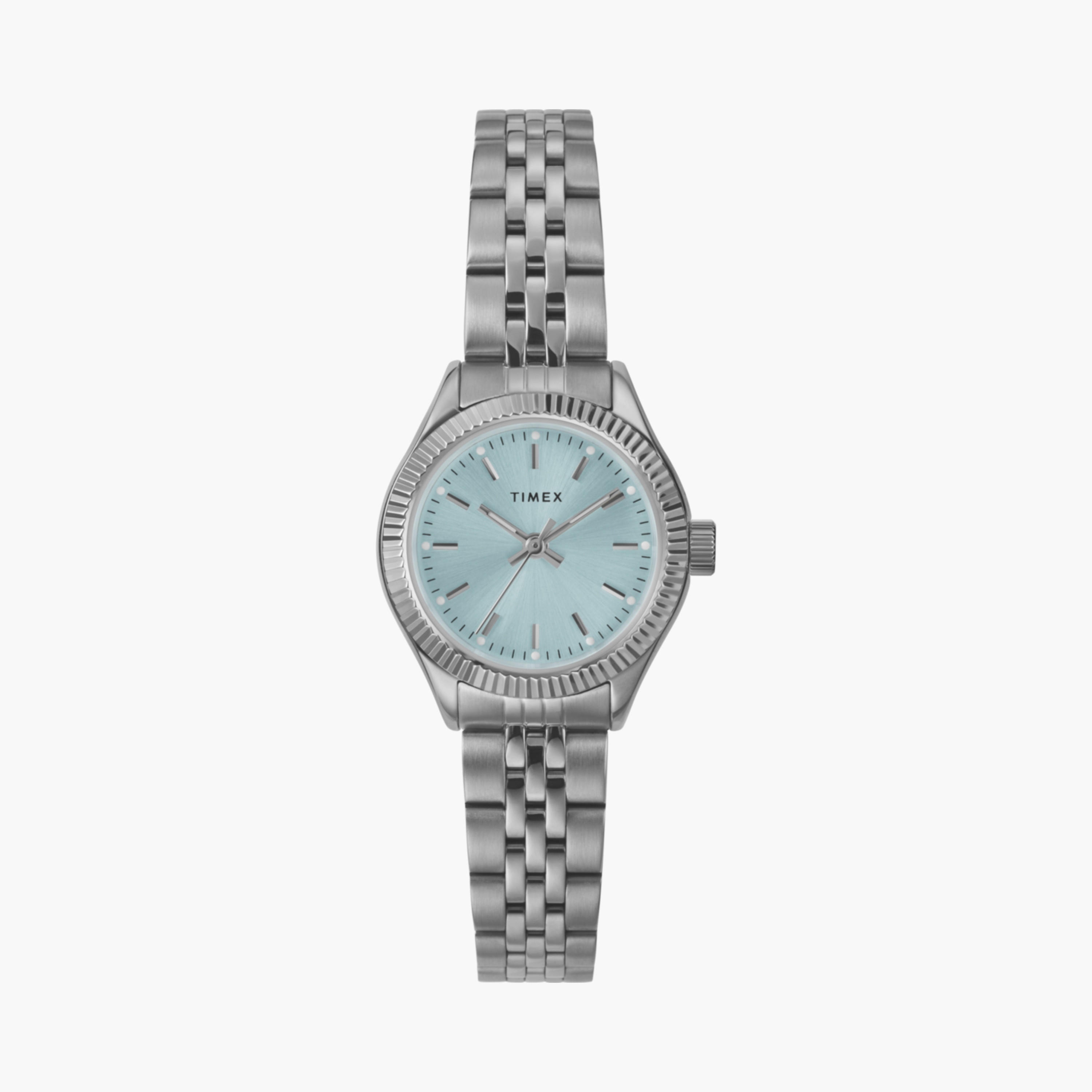 تايمكس ساعة يد نسائية 25 مم فضية أنالوج ستانلس ستيل | TW2W90700-women-watchesandjewellery-watches-image-1