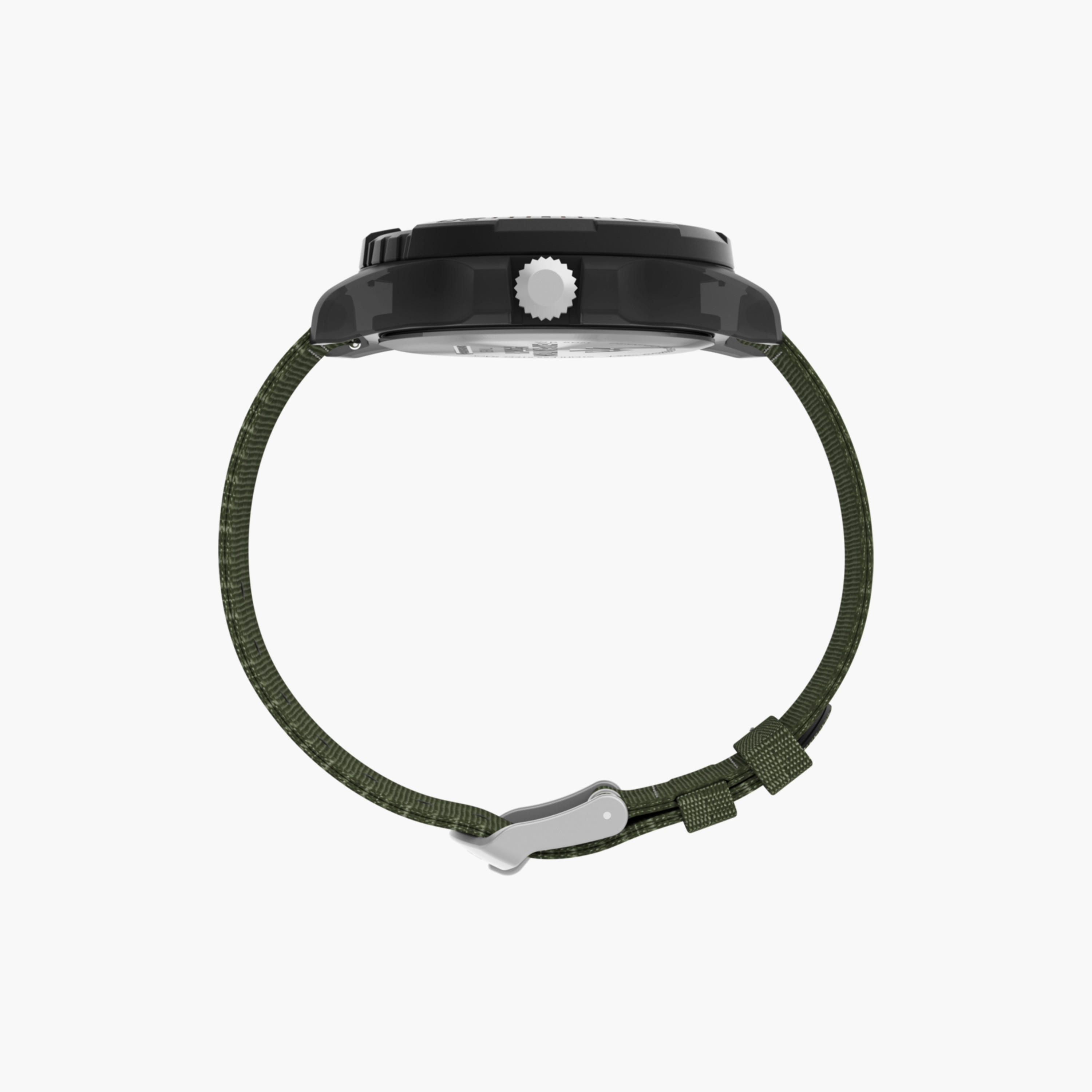 تايمكس ساعة يد رجالية 46 مم زرقاء أنالوج قماش | TW2V40300-men-watchesandjewellery-watches-image-8