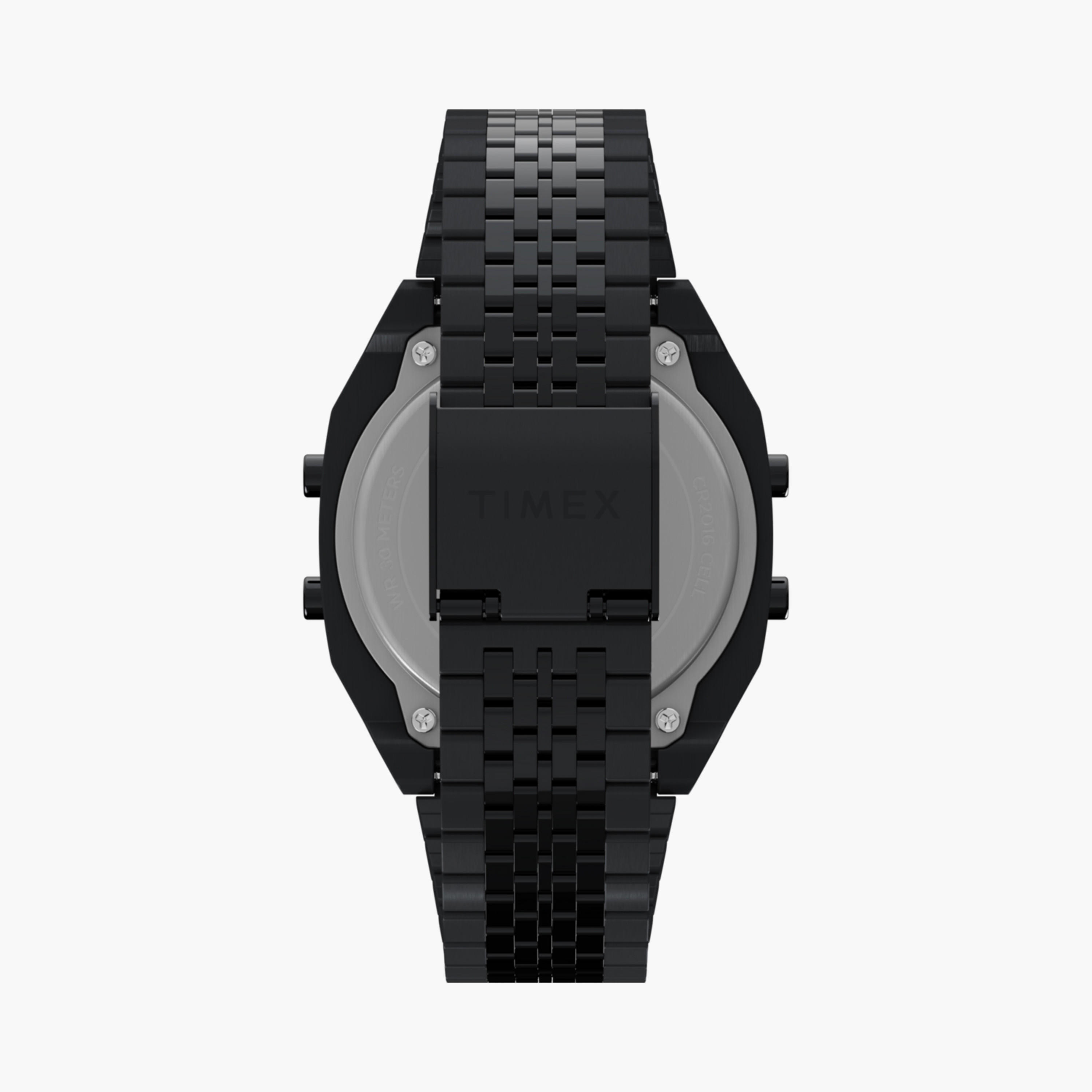 Timex Men's 36 MM Black Digital Stainless Steel Watch | TW2W91600-men-watchesandjewellery-watches-image-3