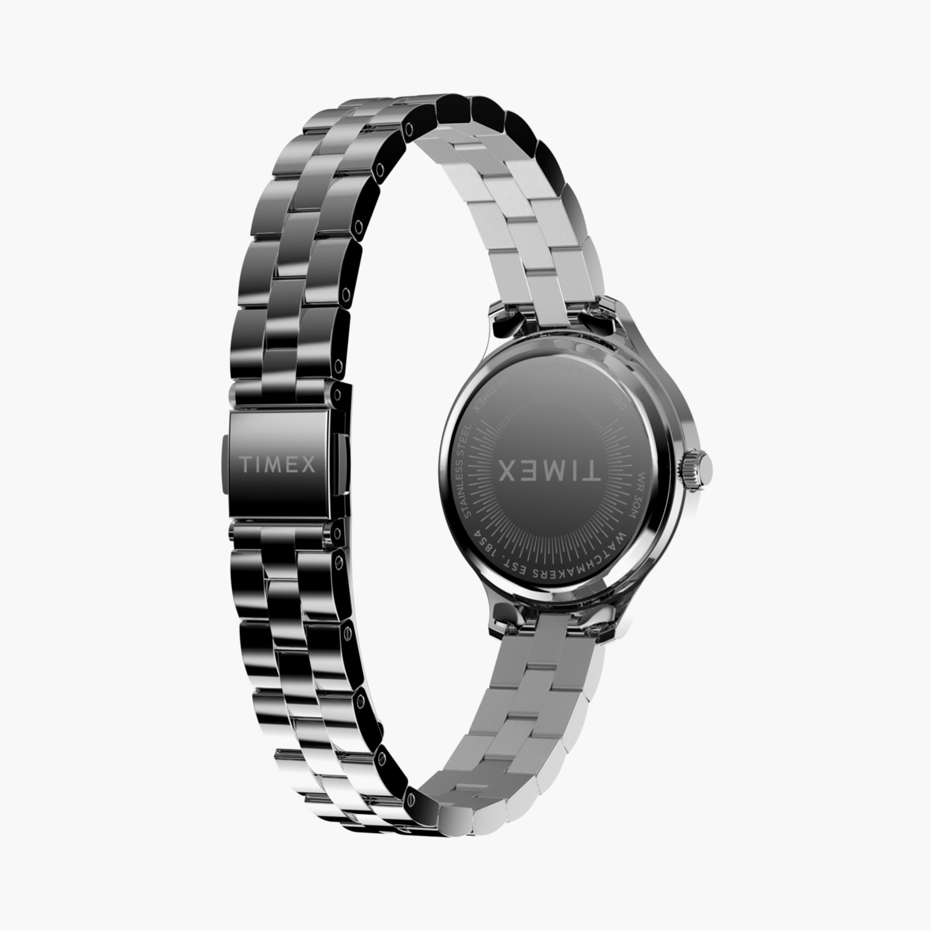 Timex Women's 32 MM Gold Analog Stainless Steel Watch | TW2W98200-women-watchesandjewellery-watches-image-4