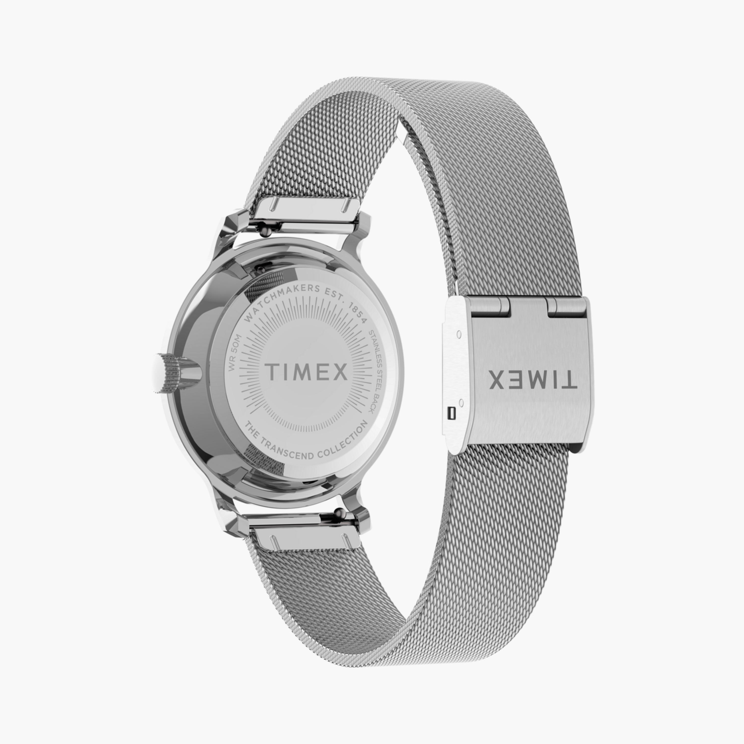 Timex Women's 31 MM Silver Analog Stainless Steel Watch | TW2U92900-women-watchesandjewellery-watches-image-4