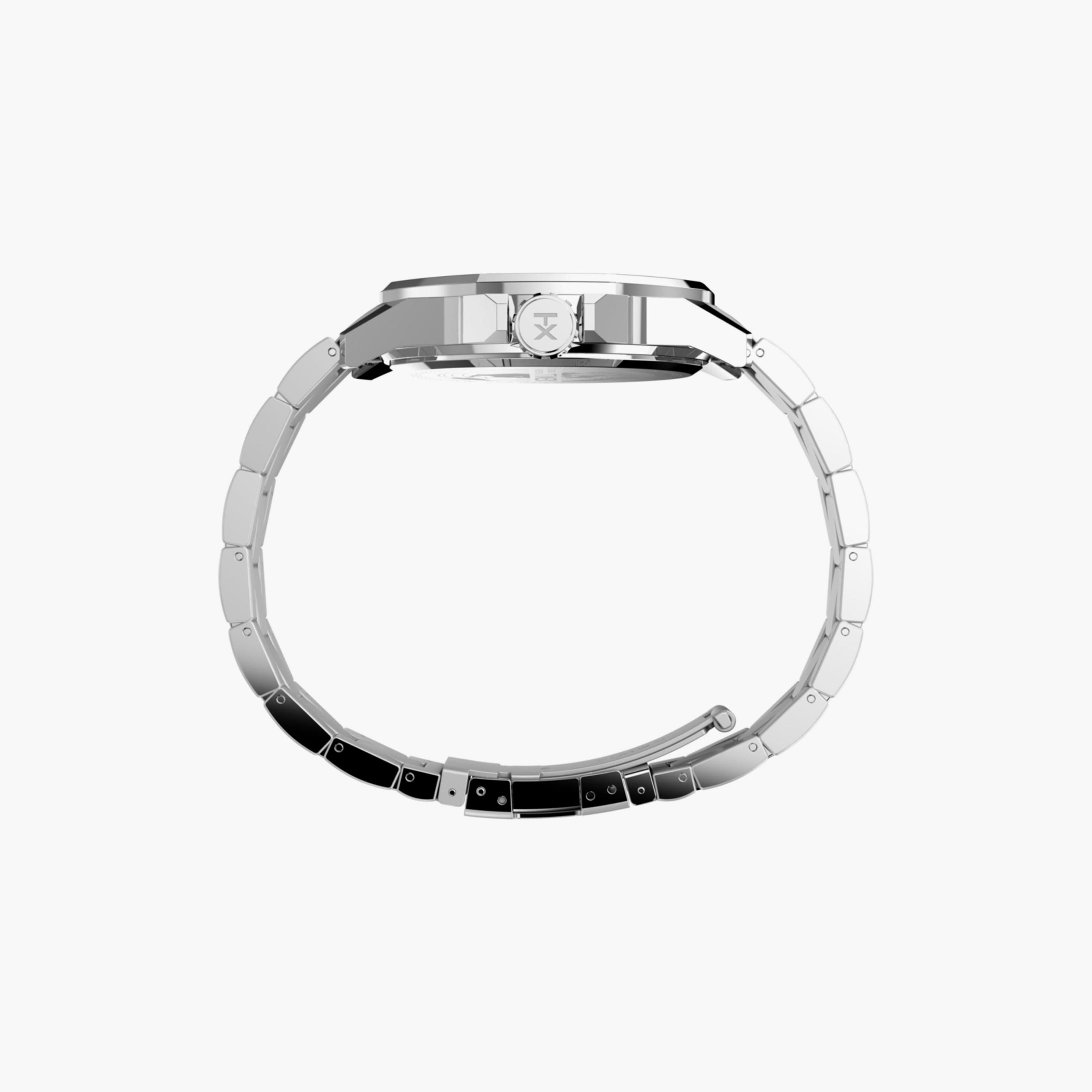 Timex Men's 46 MM Silver Analog Stainless Steel Watch | TW2W13900-men-watchesandjewellery-watches-image-2