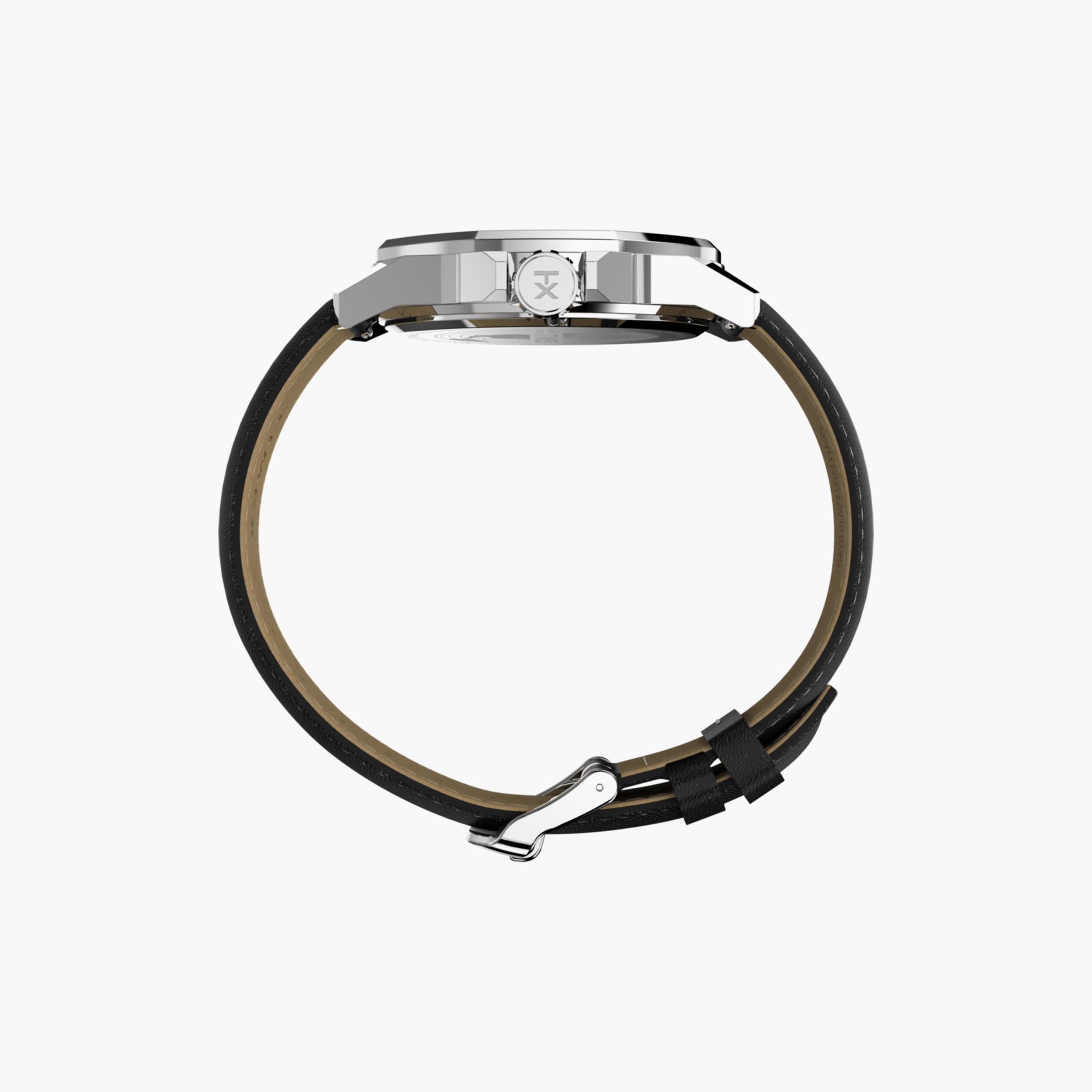 تايمكس ساعة يد رجالية 46 مم سوداء أنالوج جلد | TW2W79800-men-watchesandjewellery-watches-image-2