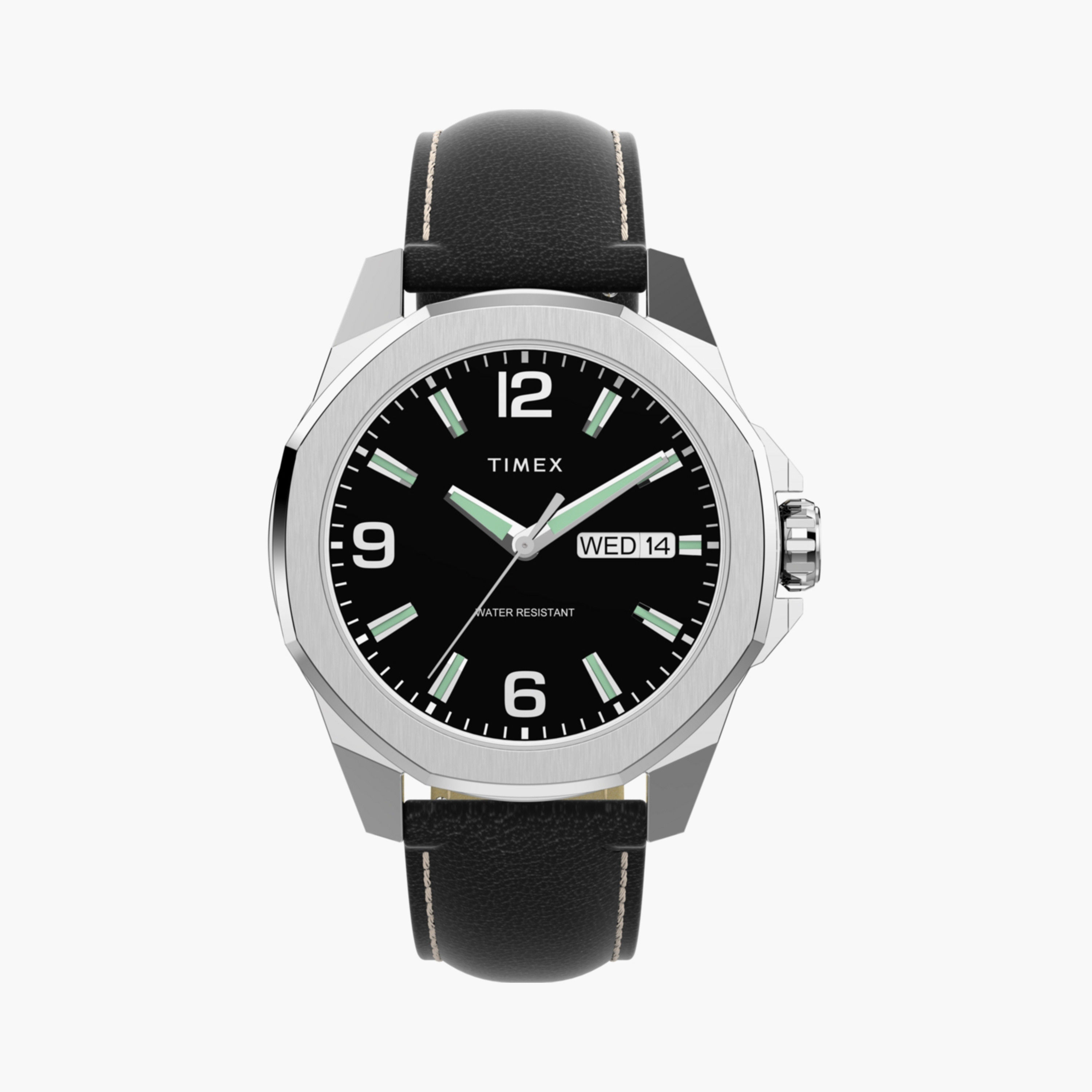 Timex Men's 46 MM Brown Analog Leather Watch | TW2W92800-men-watchesandjewellery-watches-image-7