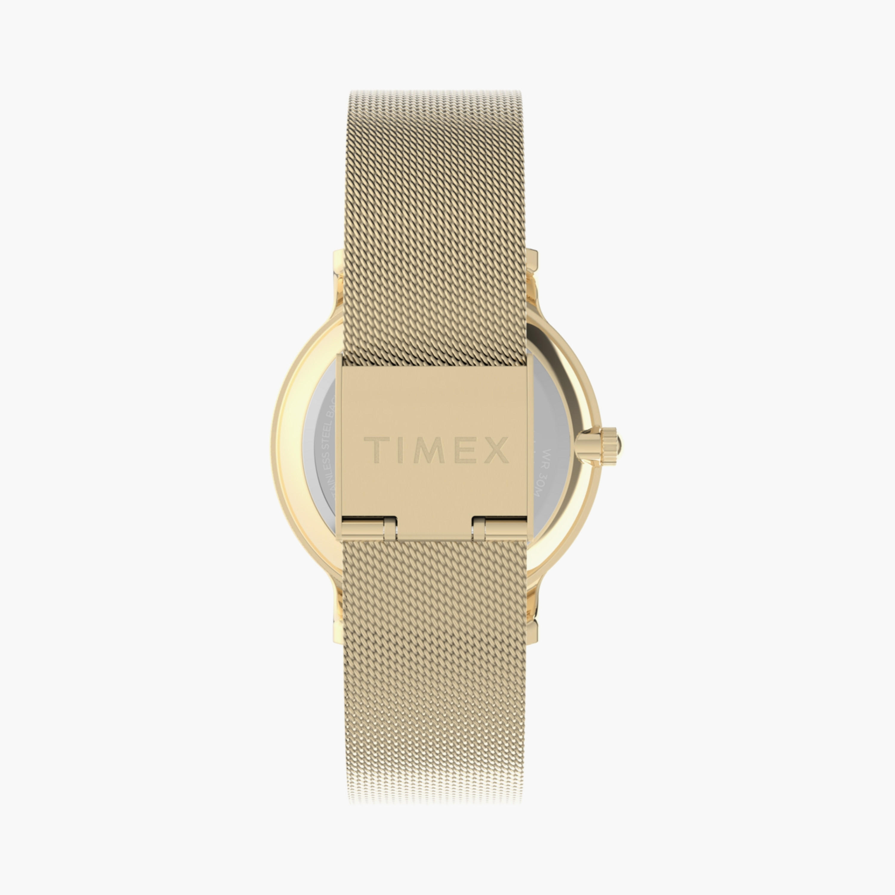 Timex Women's 34 MM Silver Analog Stainless Steel Watch | TW2Y10100-women-watchesandjewellery-watches-image-3