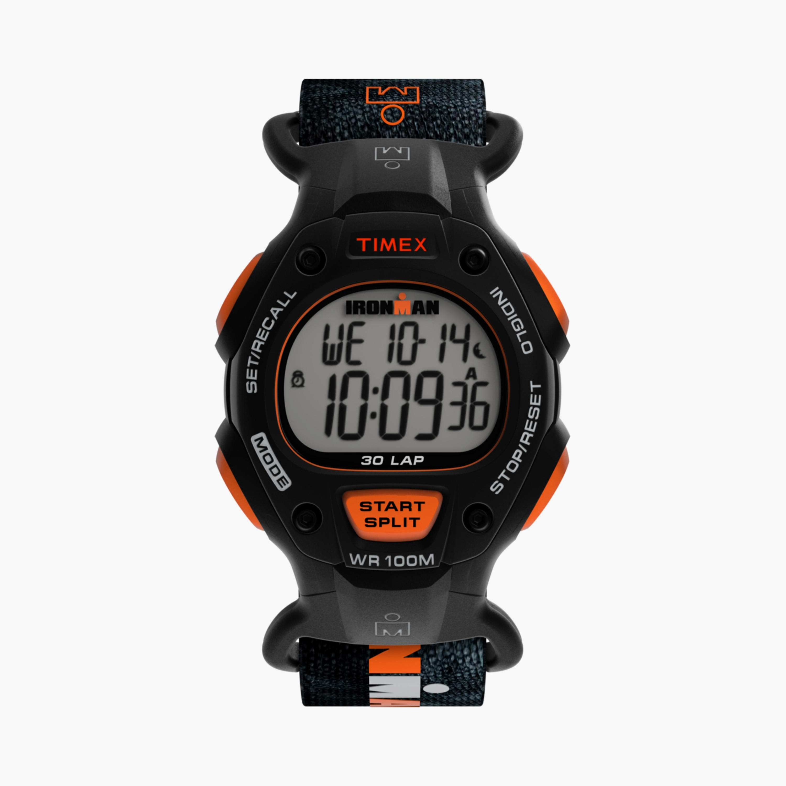 تايمكس ساعة يد رجالية 38 مم سوداء رقمية قماش | TW2W94000-men-watchesandjewellery-watches-image-1