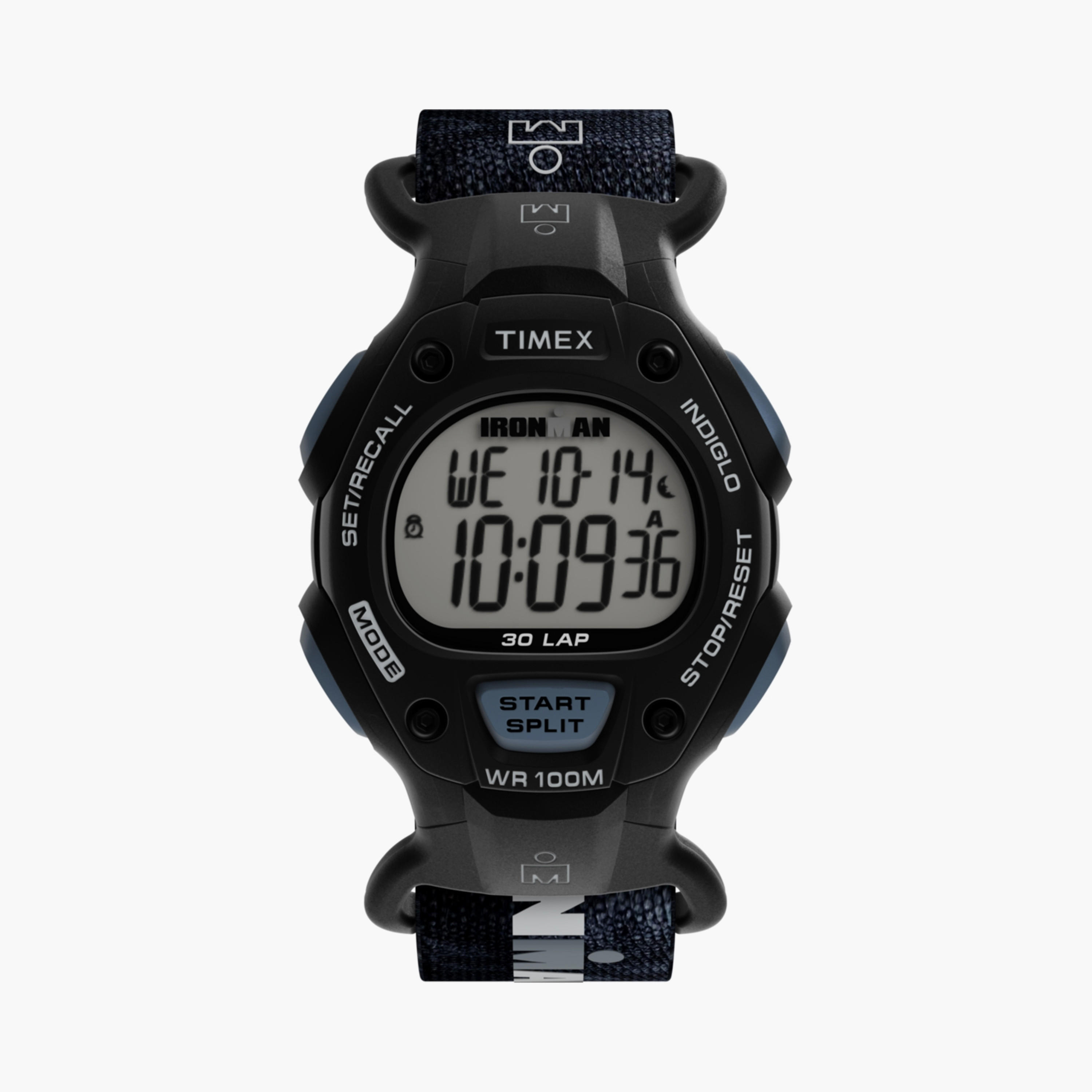 Timex Men's 38 MM Black Digital Fabric Watch | TW2W94000-men-watchesandjewellery-watches-image-1