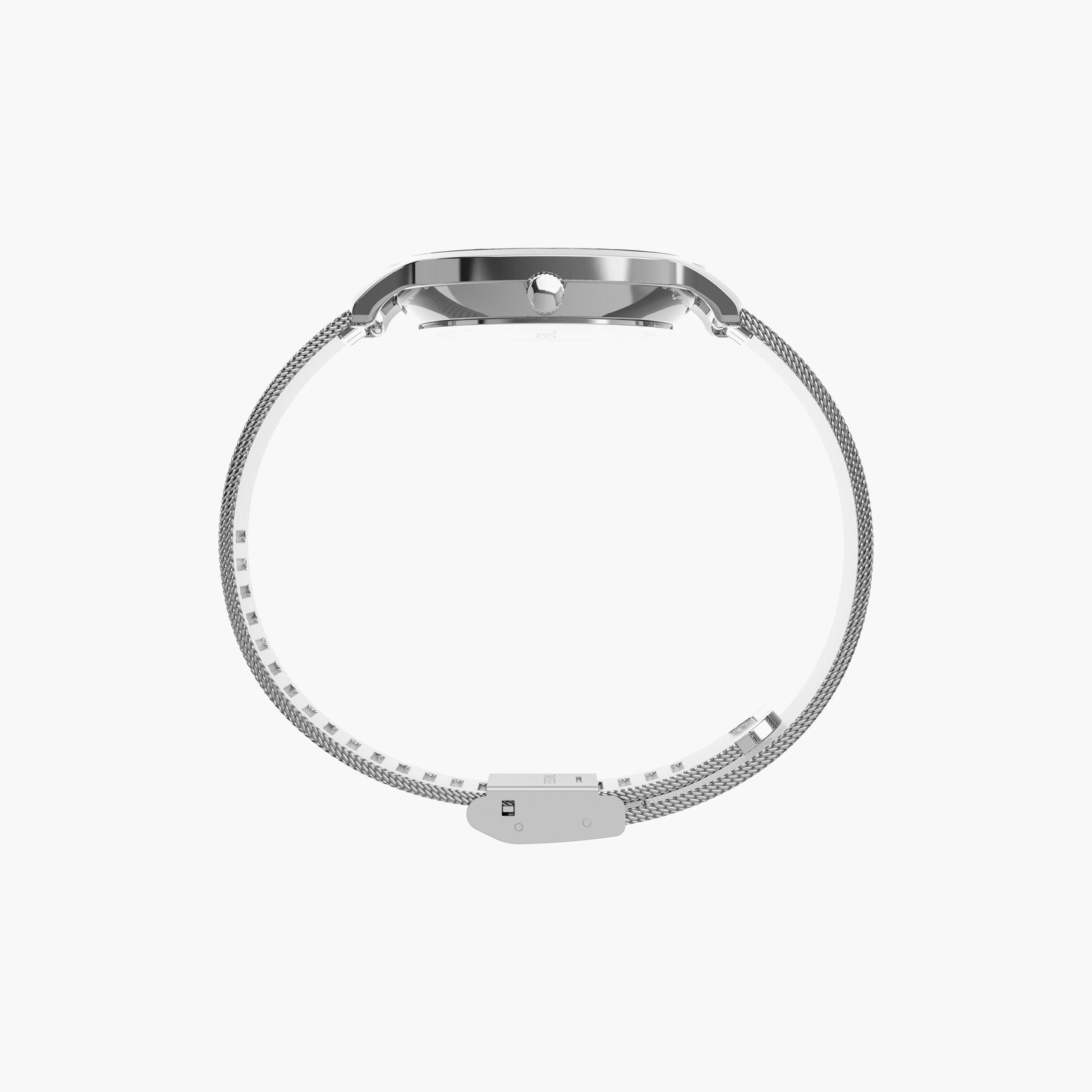 تايمكس ساعة يد نسائية 34 مم فضية أنالوج ستانلس ستيل | TW2Y10100-women-watchesandjewellery-watches-image-17