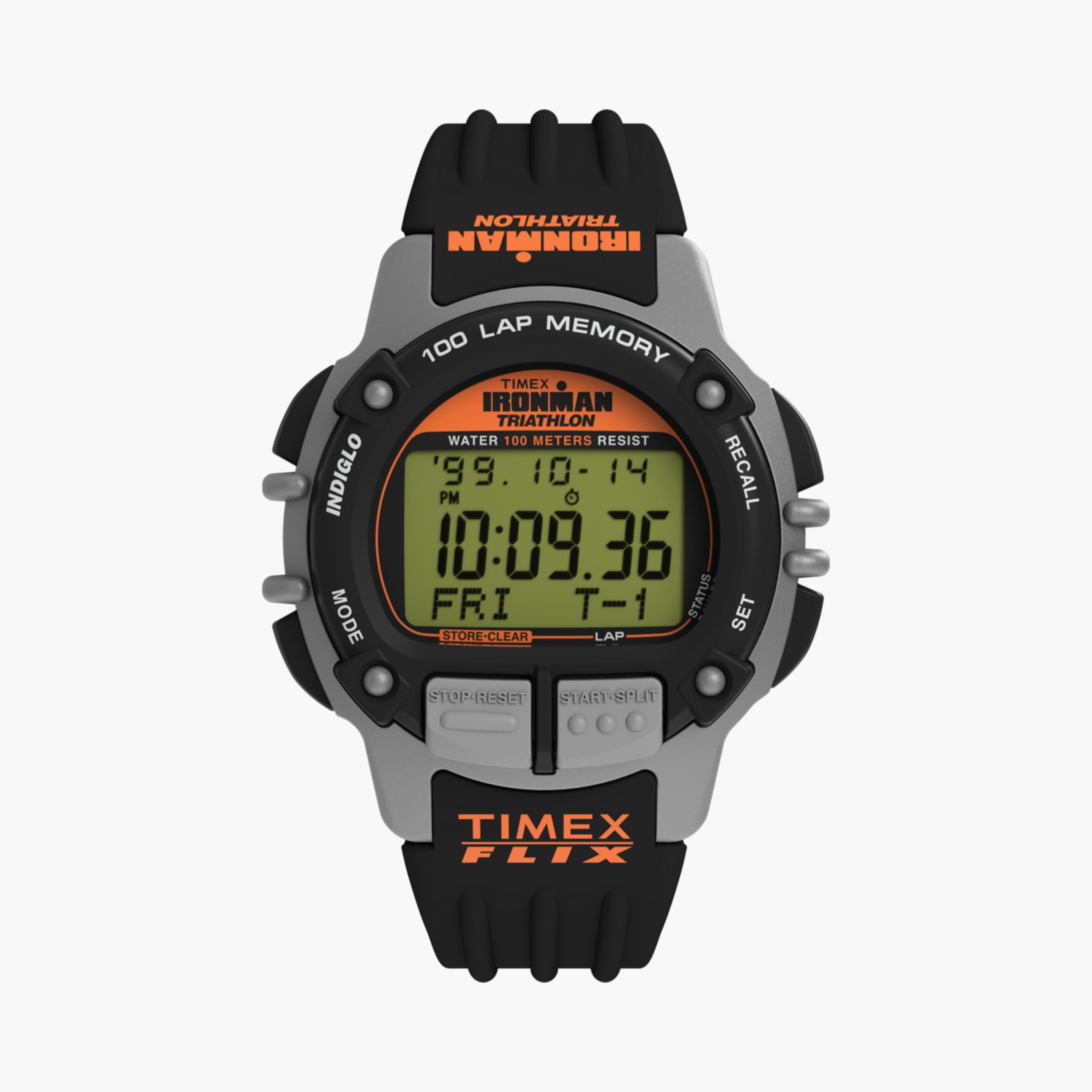 Timex Men's 42 MM Black Digital Silicone Watch | TW5M63200-men-watchesandjewellery-watches-image-1