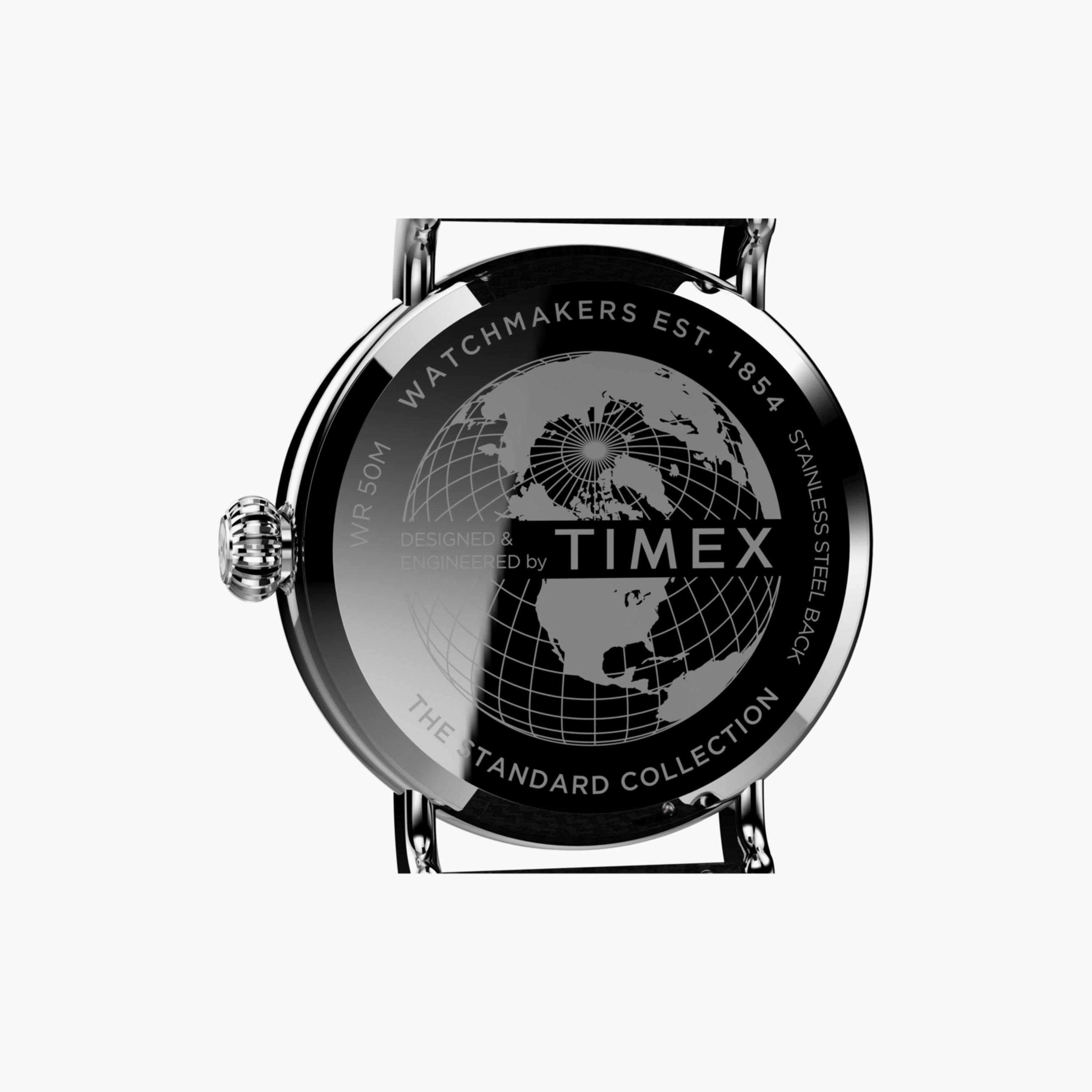 Timex Men's 40 MM Black Analog Fabric Watch | TW2V44000-men-watchesandjewellery-watches-image-5