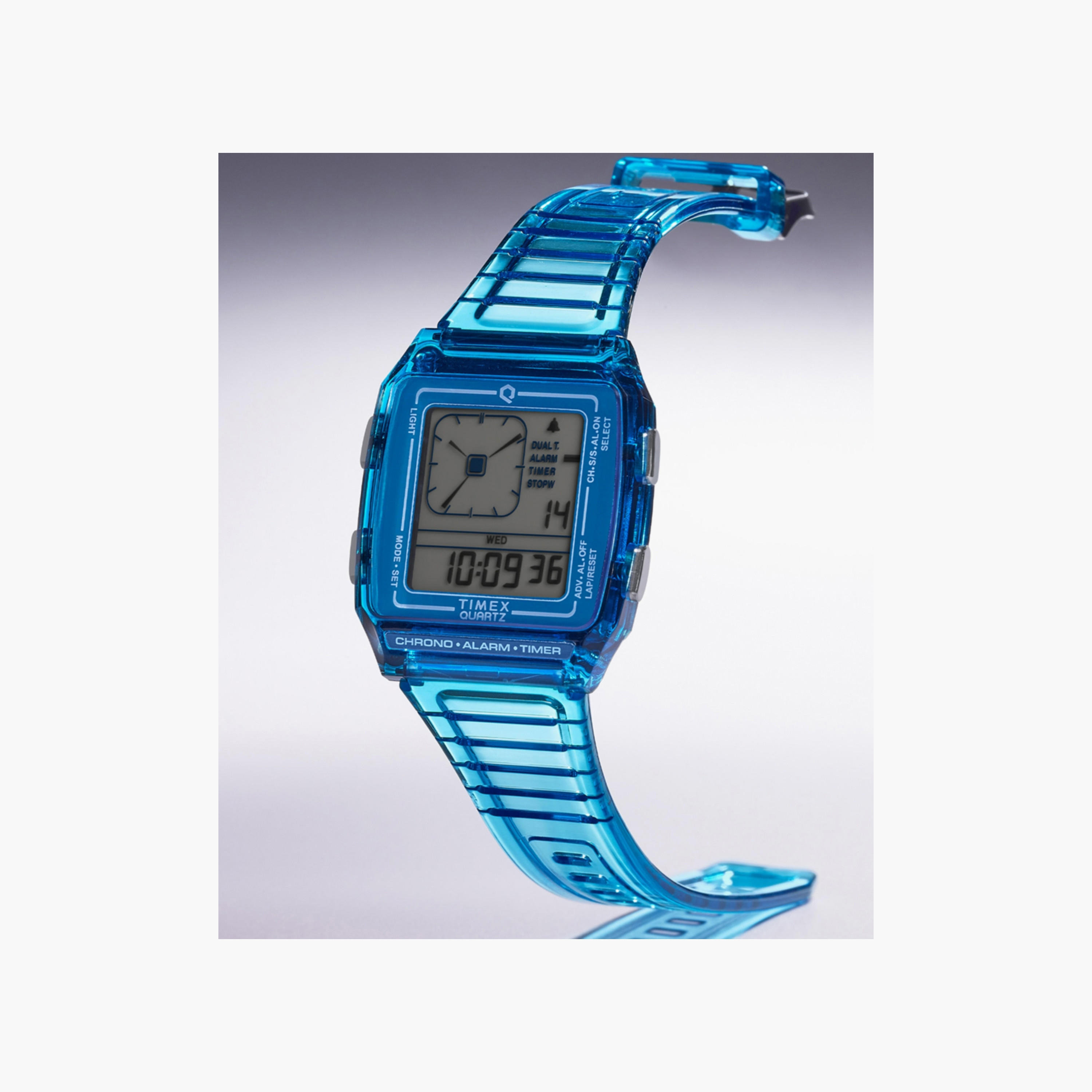 Timex 35 MM Black Digital Silicone Watch | TW2W45000-men-watchesandjewellery-watches-image-4