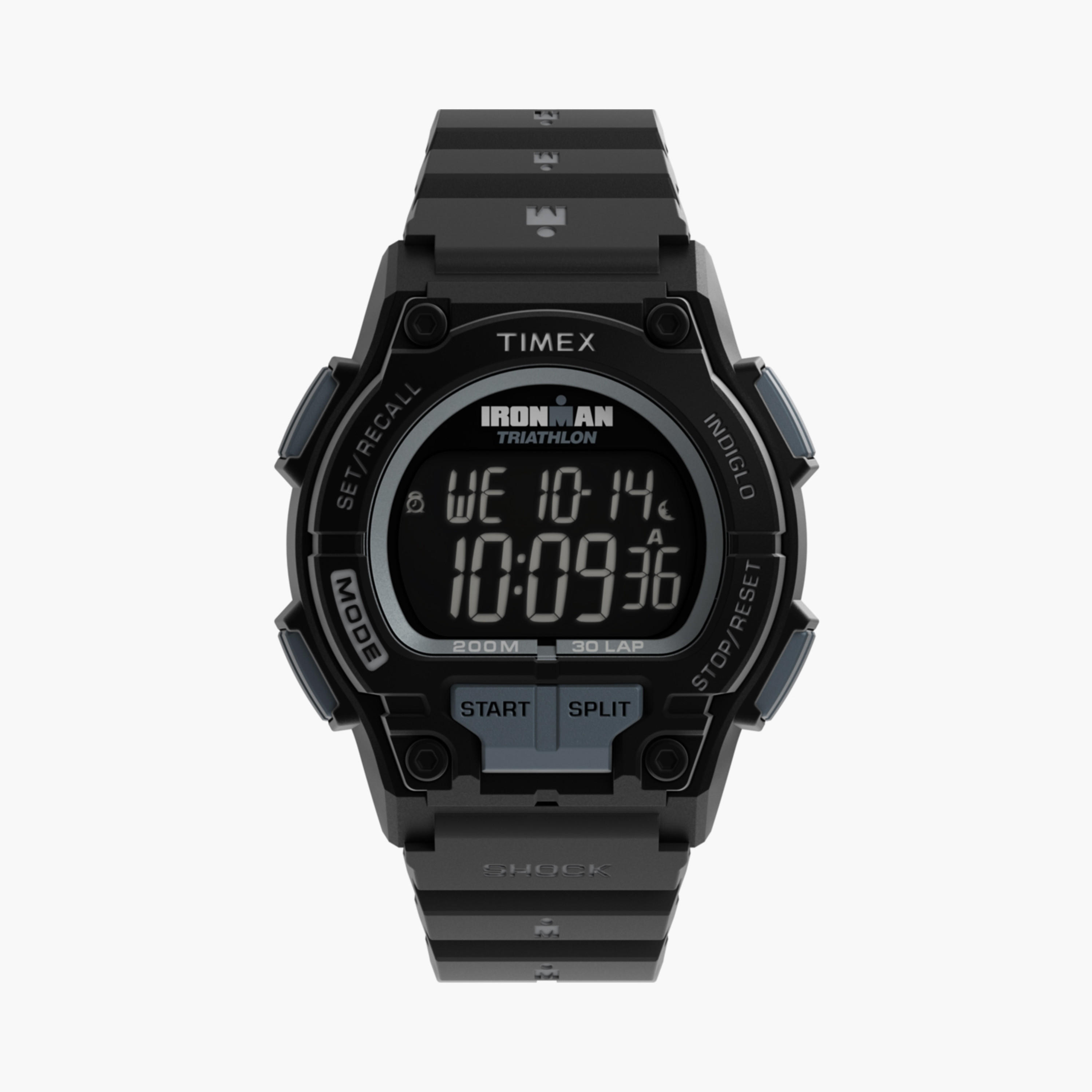 Timex Men's 42 MM Black Digital Silicone Watch | TW5M64800-men-watchesandjewellery-watches-image-1