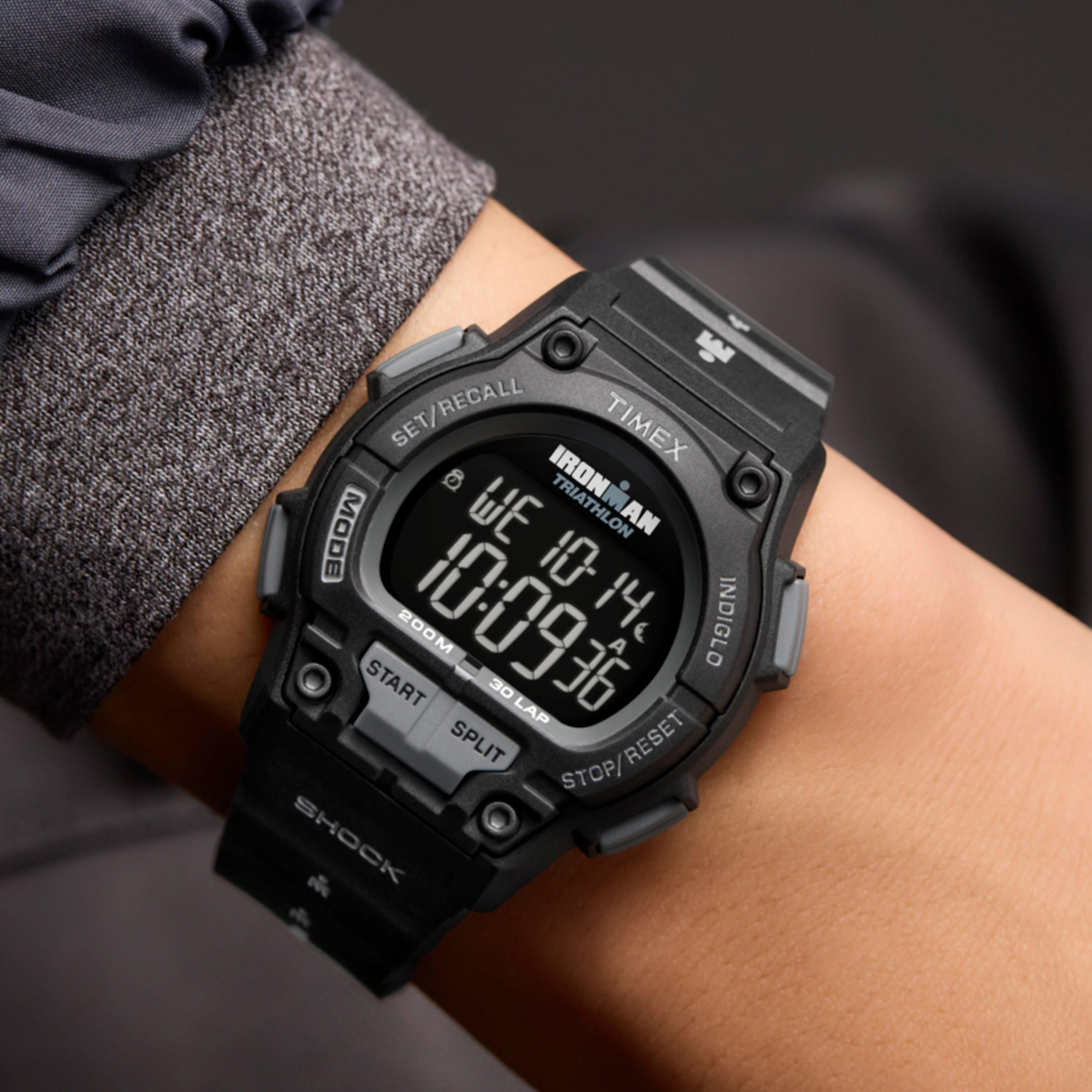 Timex Men's 42 MM Black Digital Silicone Watch | TW5M64800-men-watchesandjewellery-watches-image-7