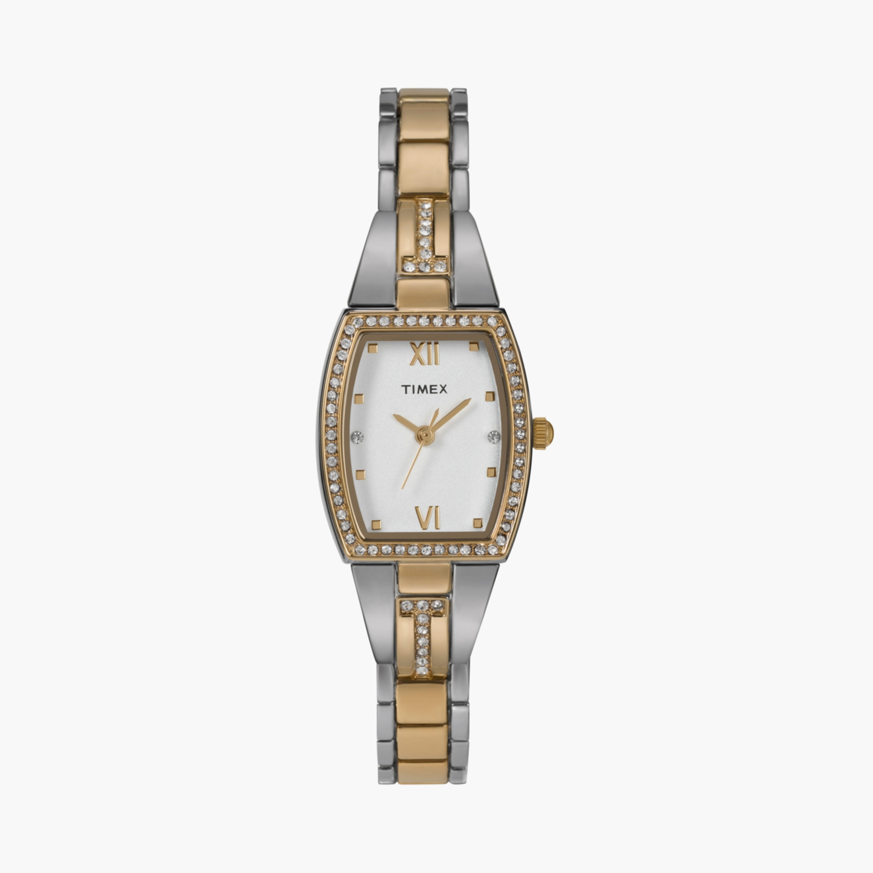 تايمكس ساعة يد نسائية 22 مم فضية أنالوج ستانلس ستيل | TW2W95600-women-watchesandjewellery-watches-image-7