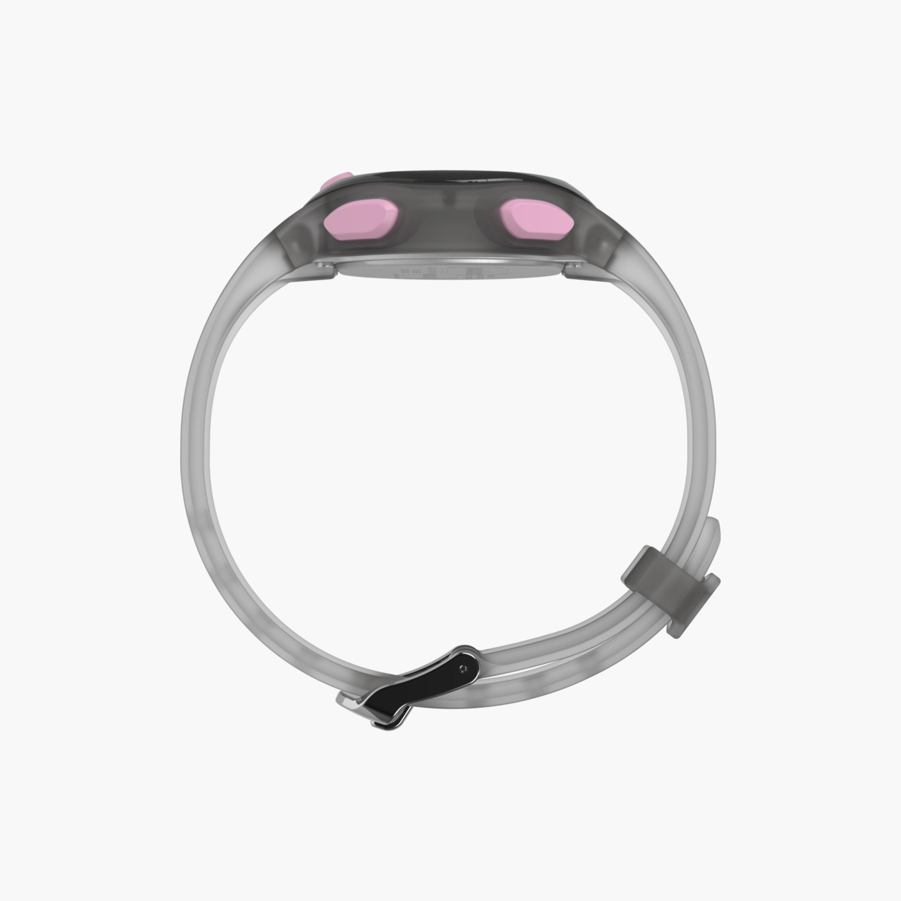 تايمكس ساعة يد نسائية 34 مم رمادية رقمية سيليكون | TW5M65700-women-watchesandjewellery-watches-image-2