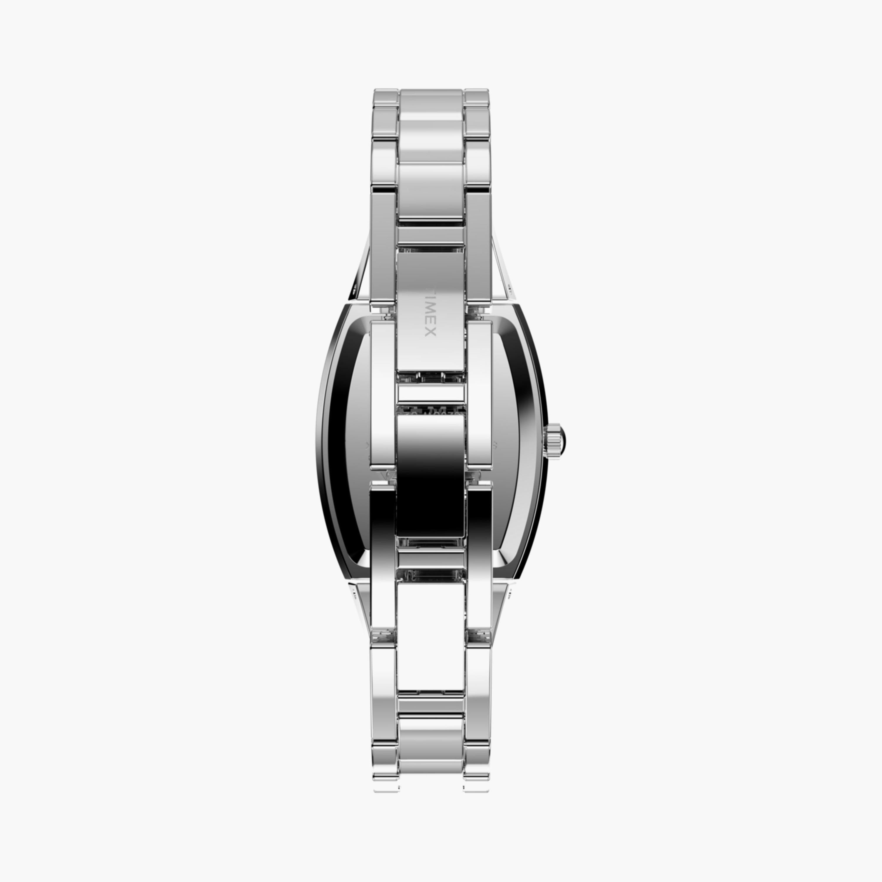 تايمكس ساعة يد نسائية 22 مم فضية أنالوج ستانلس ستيل | TW2W95600-women-watchesandjewellery-watches-image-3