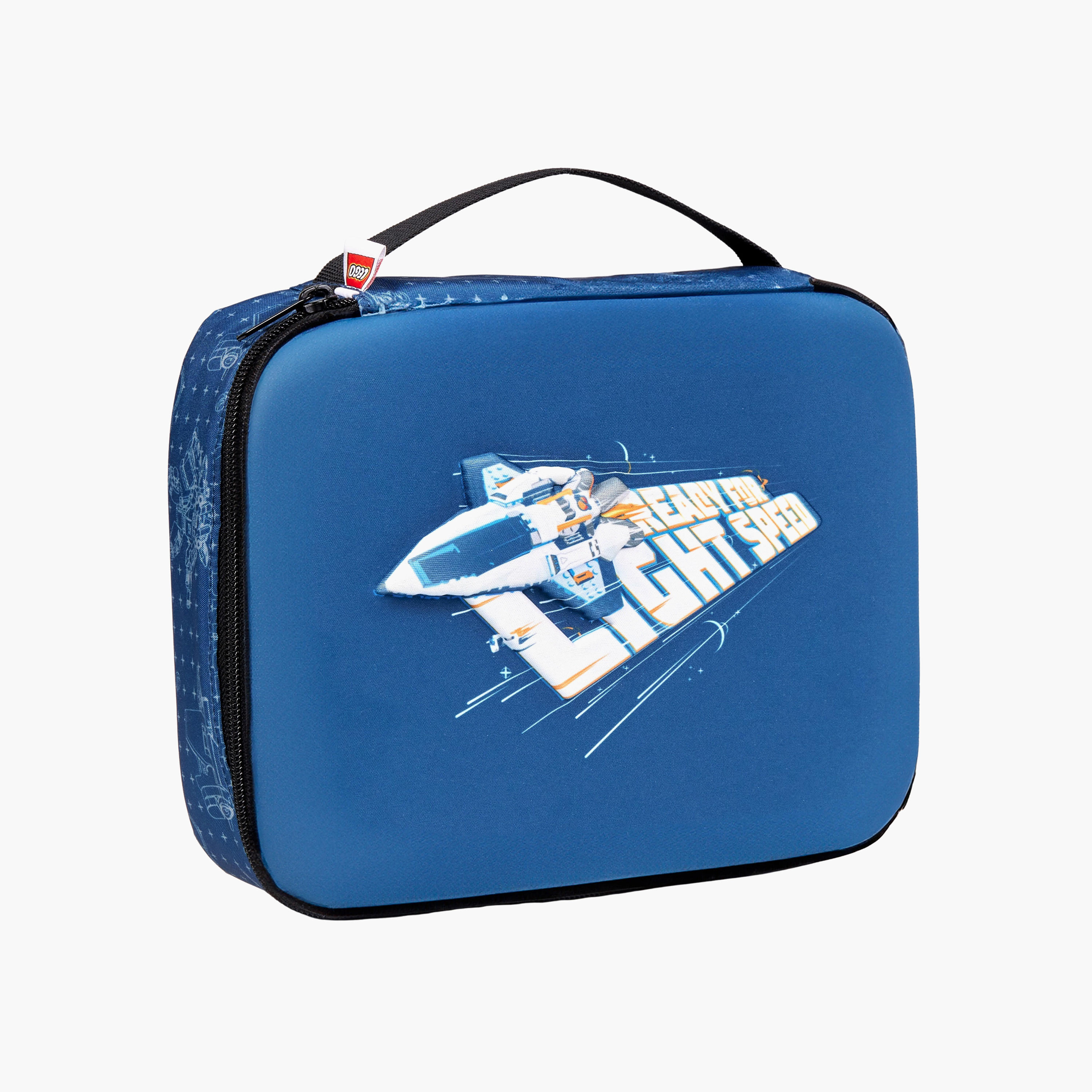 Lego Ninjago Lloyd Print Lunch Bag with Zip Closure-school-lunchessentials-lunchboxes-image-1
