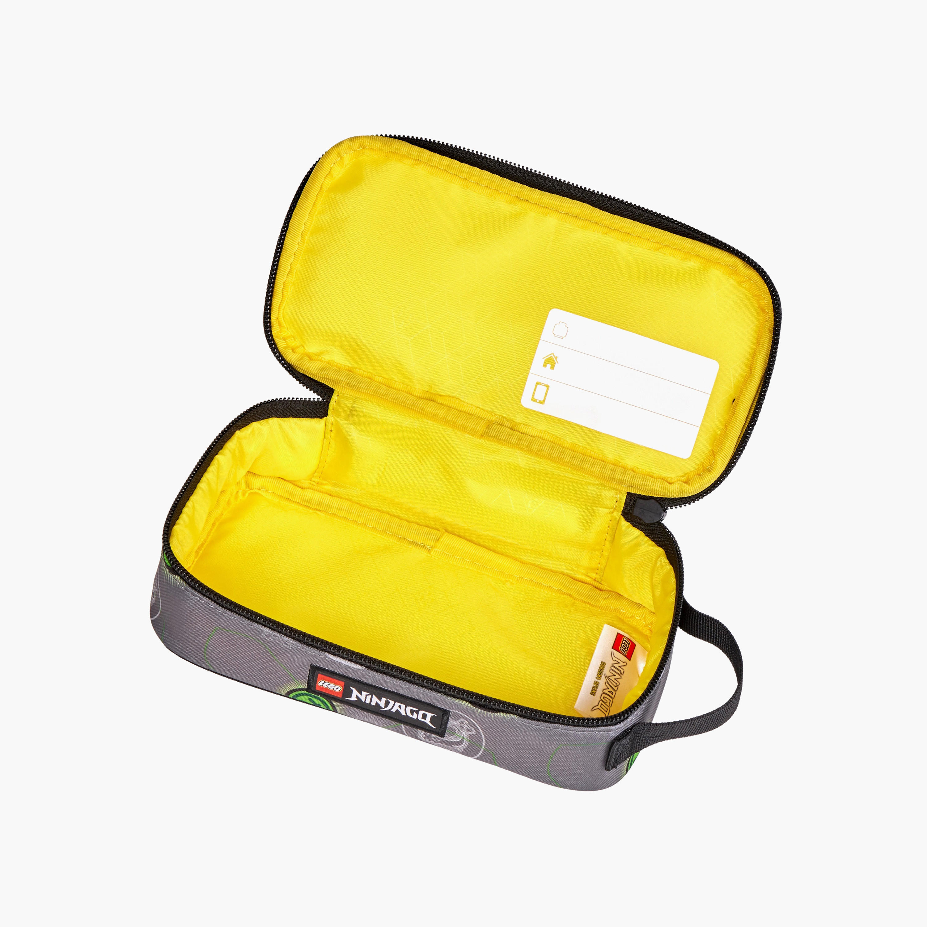 مقلمة بطبعات نينجاغو لويد وسحاب إغلاق من ليجو-school-stationery-pencilcases-image-3