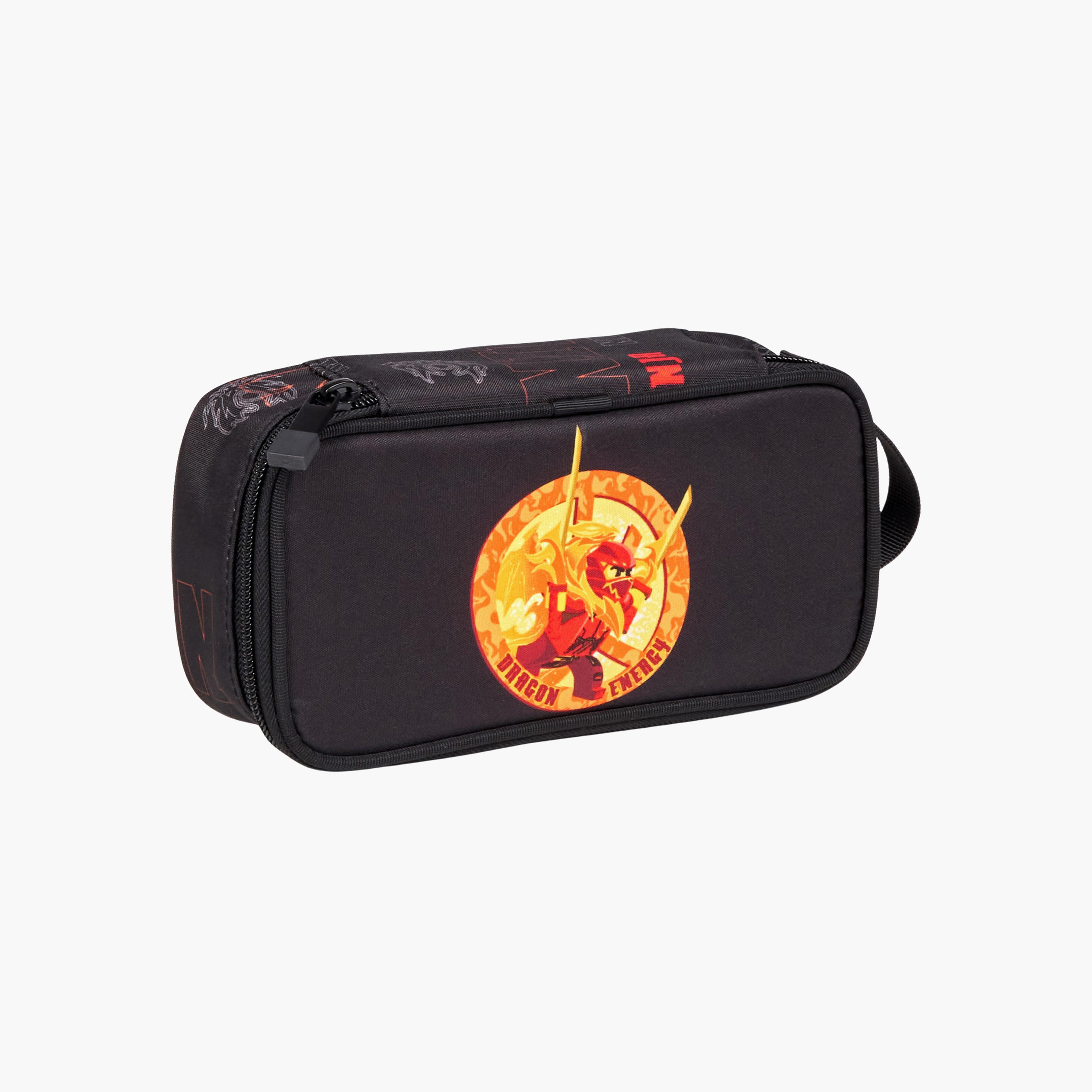 مقلمة بطبعات نينجاغو لويد وسحاب إغلاق من ليجو-school-stationery-pencilcases-image-4