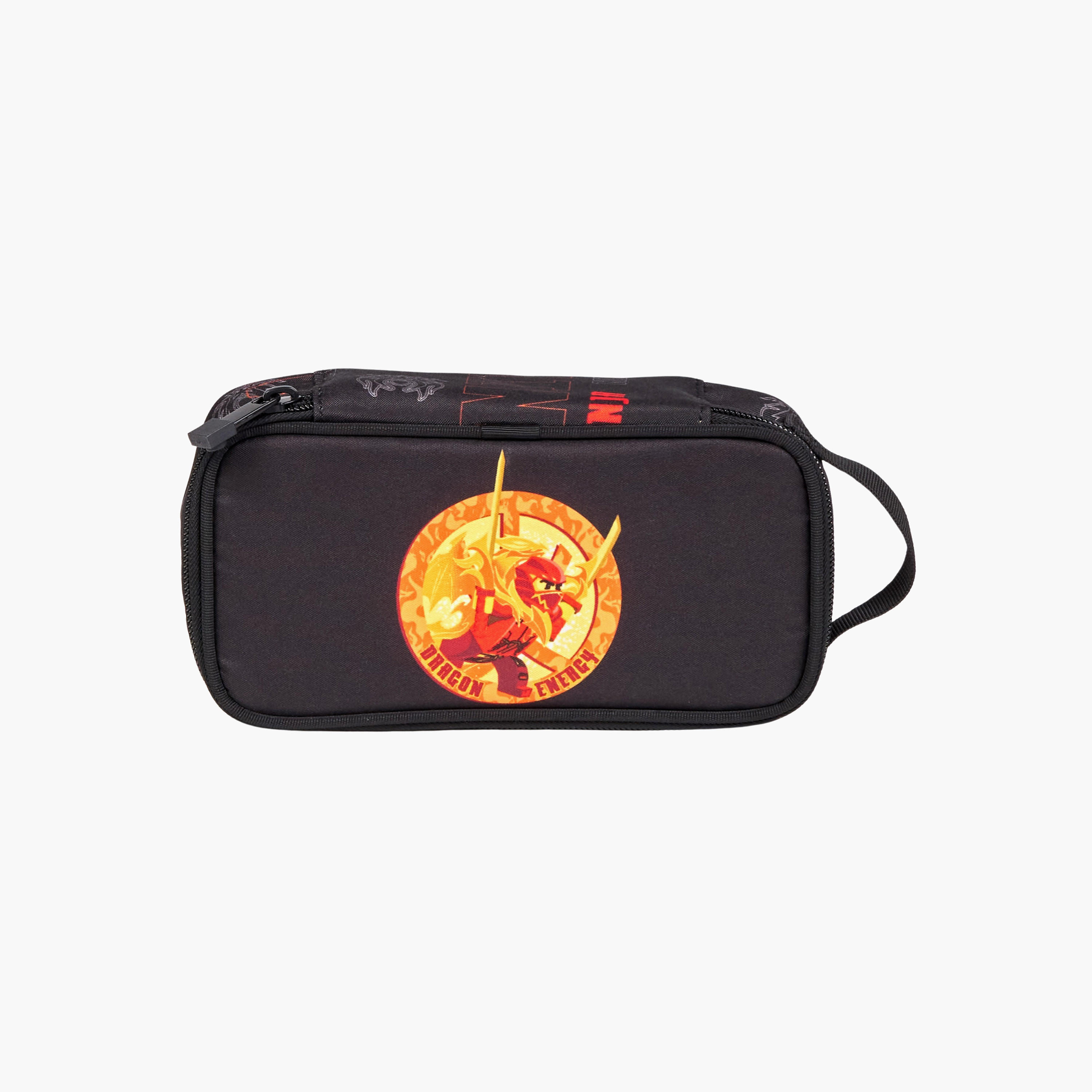 مقلمة بطبعات نينجاغو لويد وسحاب إغلاق من ليجو-school-stationery-pencilcases-image-5