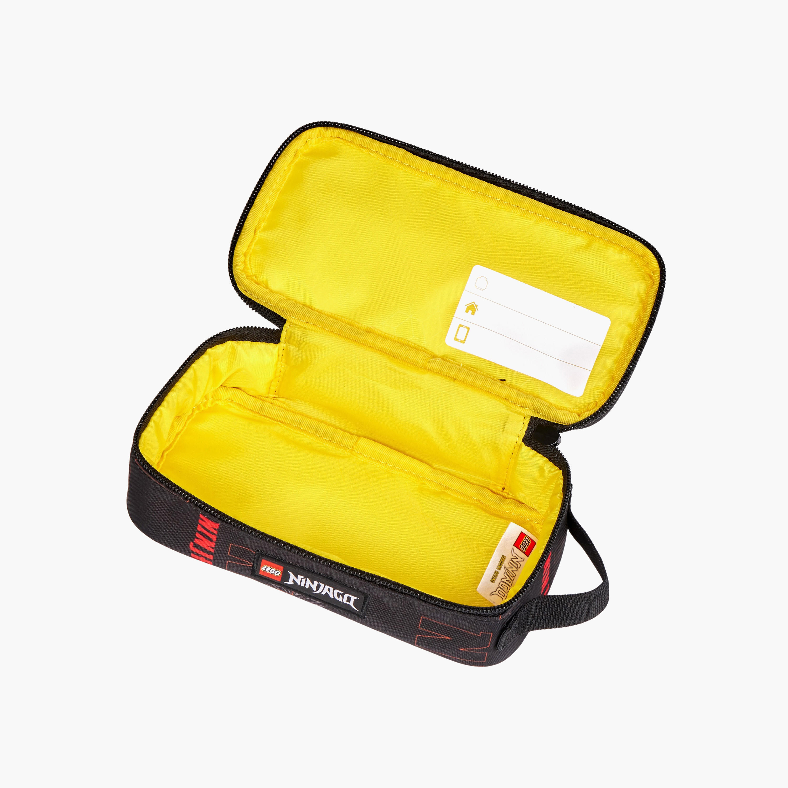 مقلمة بطبعات نينجاغو لويد وسحاب إغلاق من ليجو-school-stationery-pencilcases-image-6