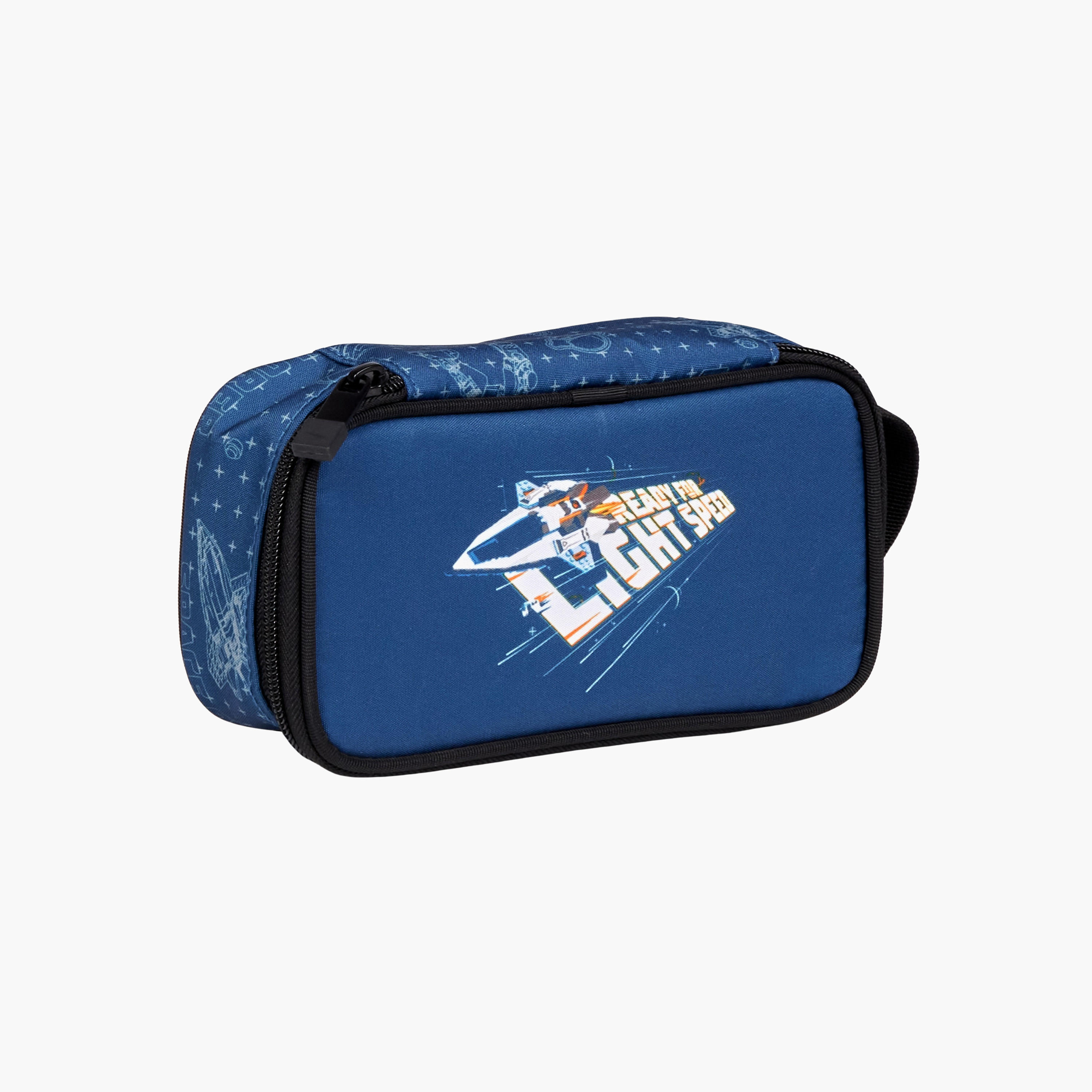 مقلمة بطبعات نينجاغو لويد وسحاب إغلاق من ليجو-school-stationery-pencilcases-image-7