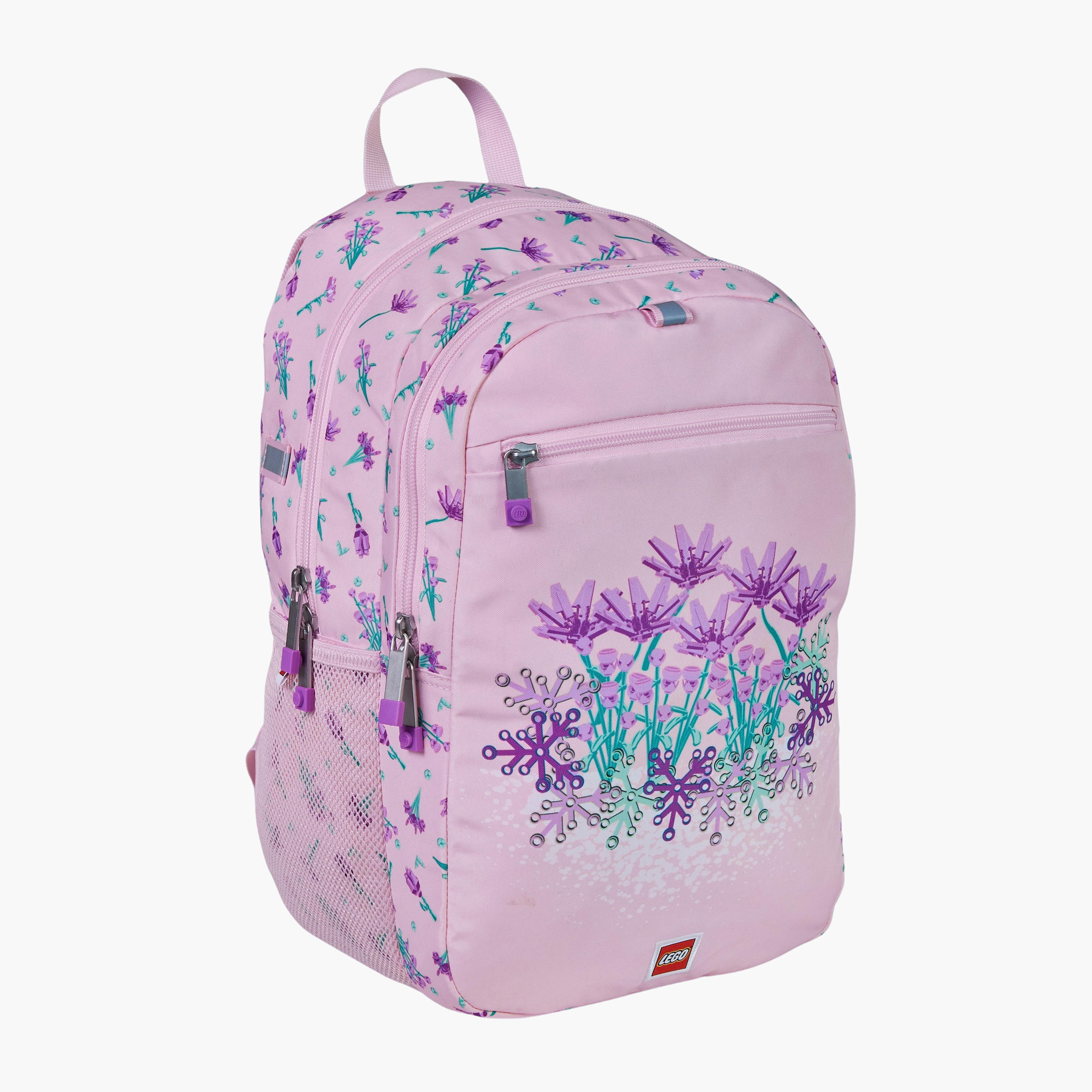 شنطة ظهر بطبعات وحمالات قابلة للتعديل وسحاب إغلاق من ليجو - 44x34x28 سم-school-bagsandbackpacks-backpacks-image-6