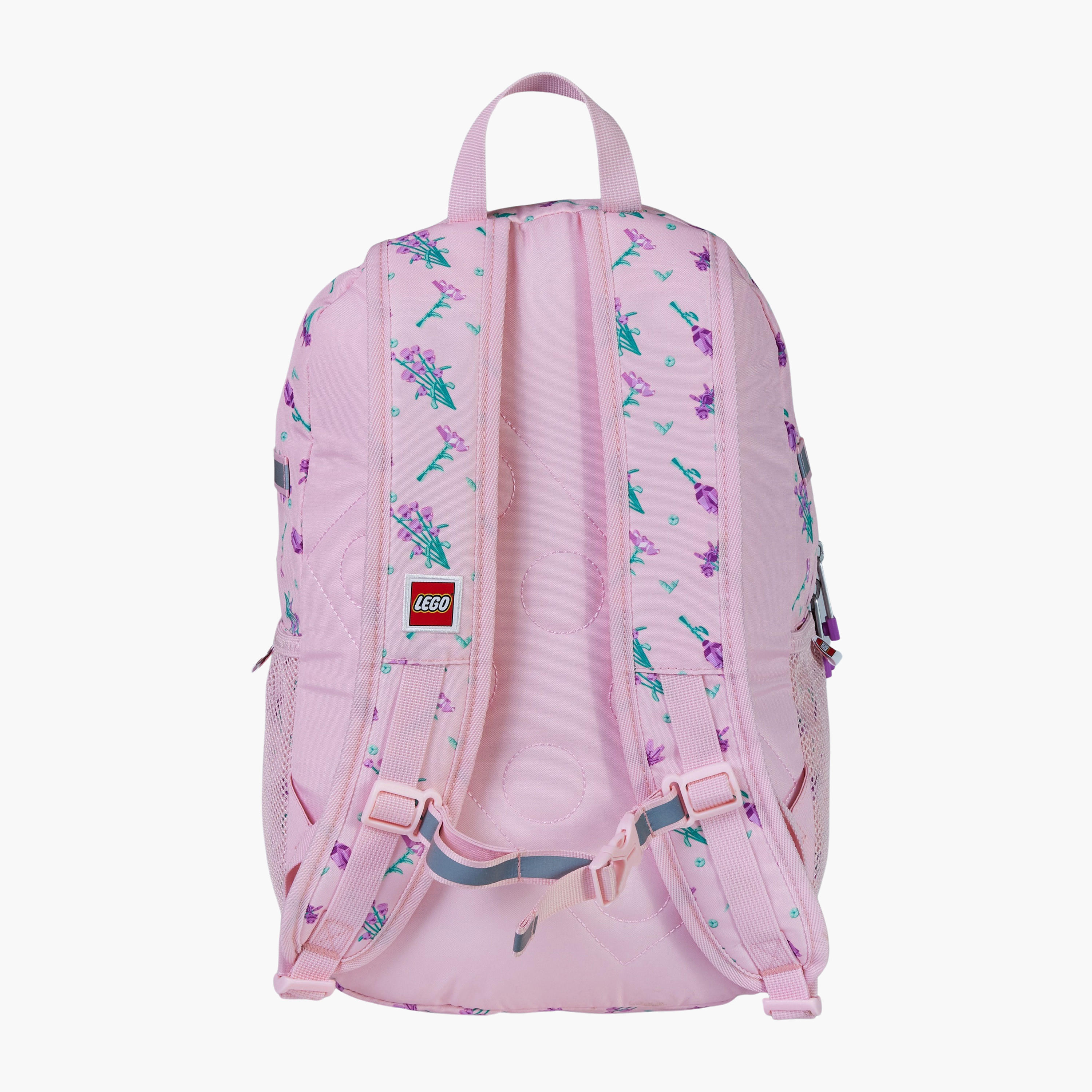 شنطة ظهر بطبعات وحمالات قابلة للتعديل وسحاب إغلاق من ليجو - 44x34x28 سم-school-bagsandbackpacks-backpacks-image-7