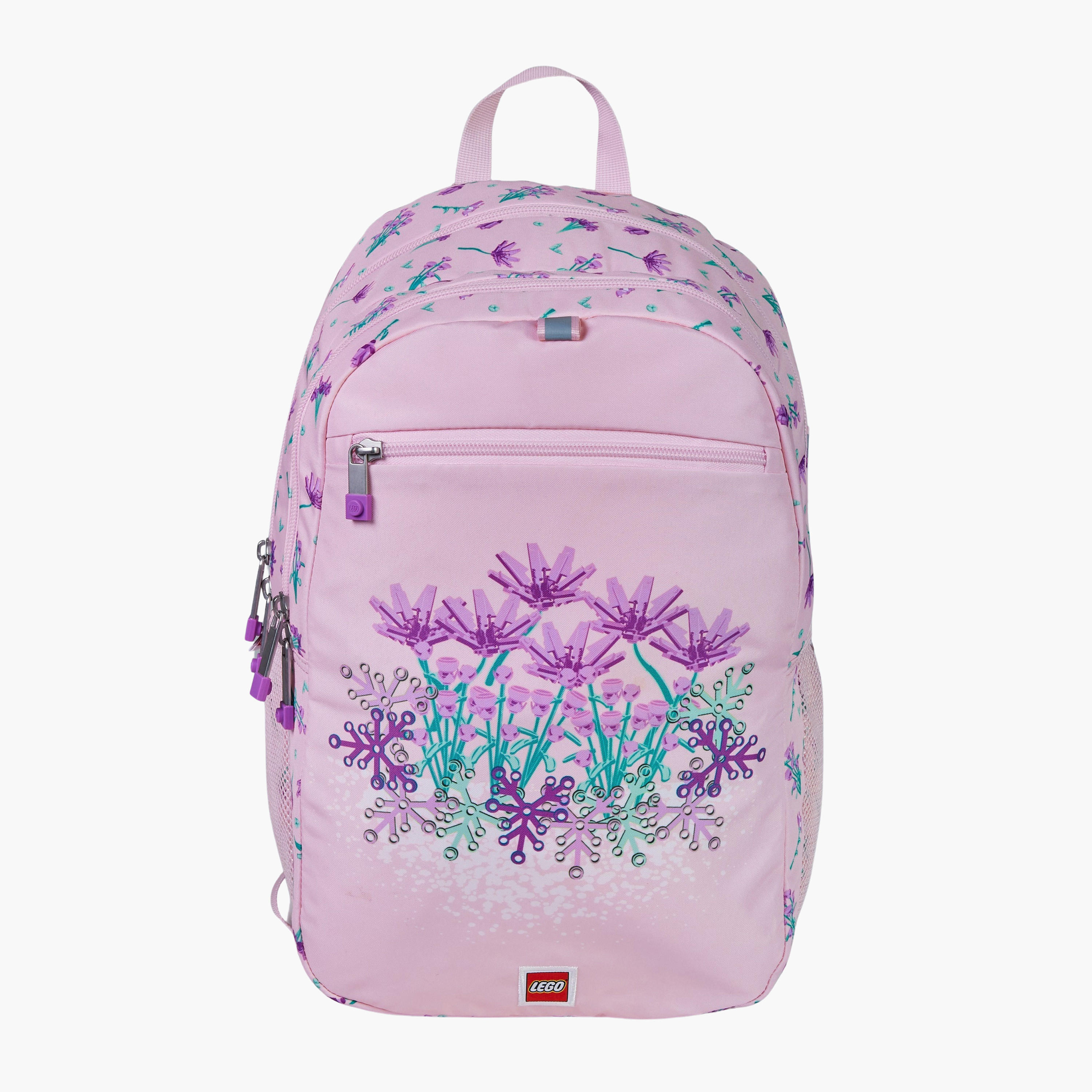 شنطة ظهر بطبعات وحمالات قابلة للتعديل وسحاب إغلاق من ليجو - 44x34x28 سم-school-bagsandbackpacks-backpacks-image-8