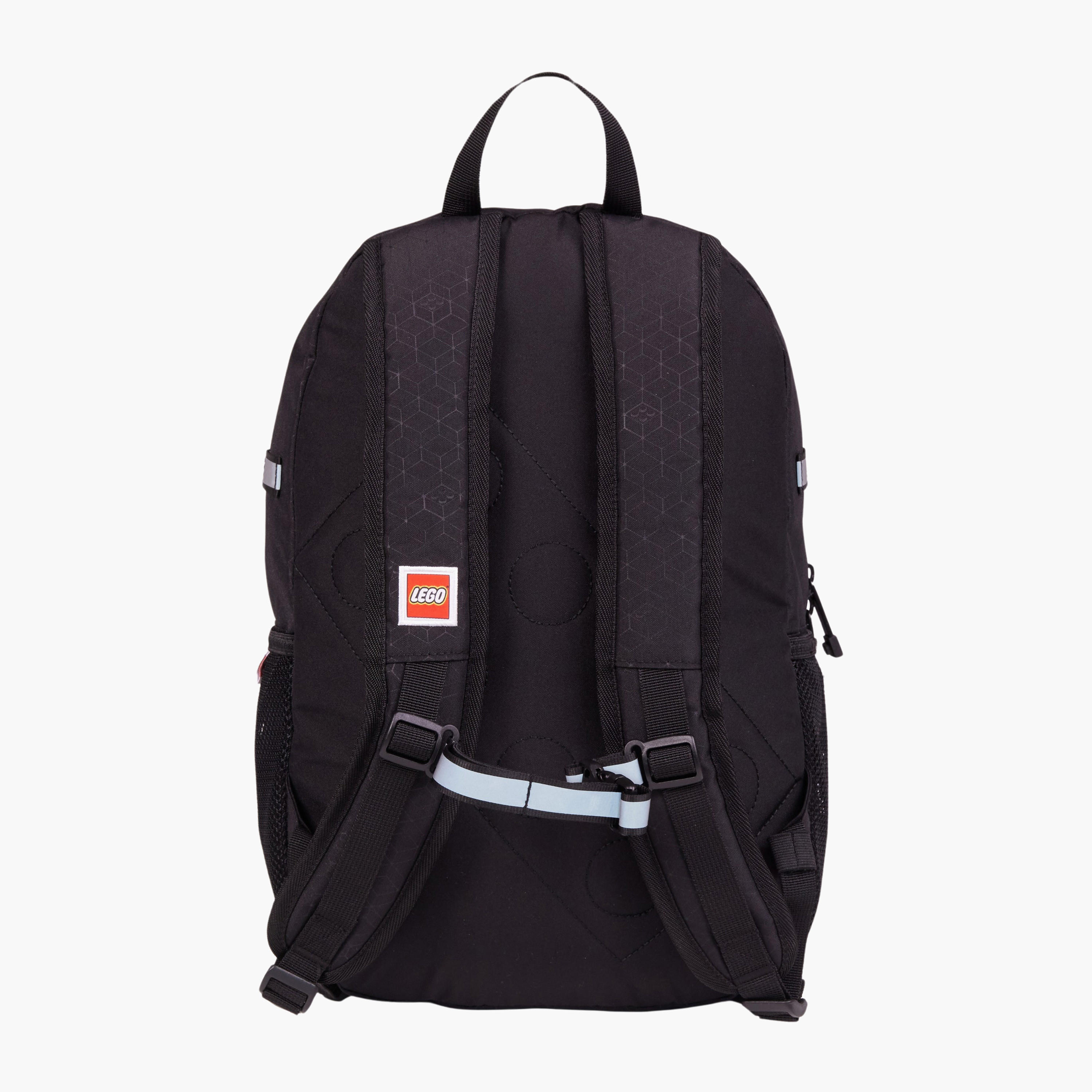 شنطة ظهر بطبعات وحمالات قابلة للتعديل وسحاب إغلاق من ليجو - 44x34x28 سم-school-bagsandbackpacks-backpacks-image-2