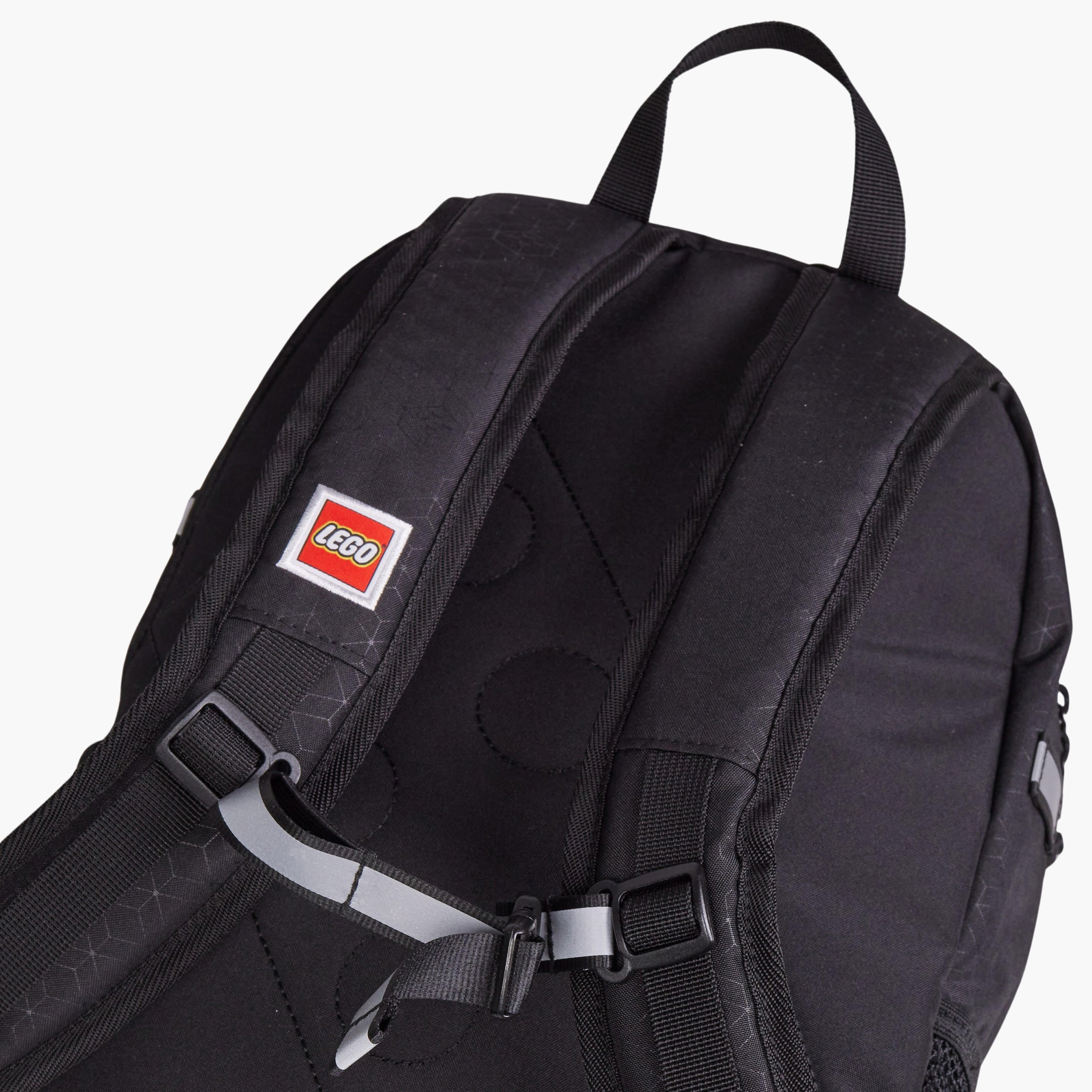 شنطة ظهر بطبعات وحمالات قابلة للتعديل وسحاب إغلاق من ليجو - 44x34x28 سم-school-bagsandbackpacks-backpacks-image-15