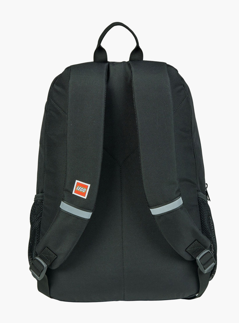 شنطة ظهر بطبعات نينجاغو مع حمالات قابلة للتعديل وسحاب إغلاق من ليجو - 47×38×24 سم-school-bagsandbackpacks-backpacks-image-2