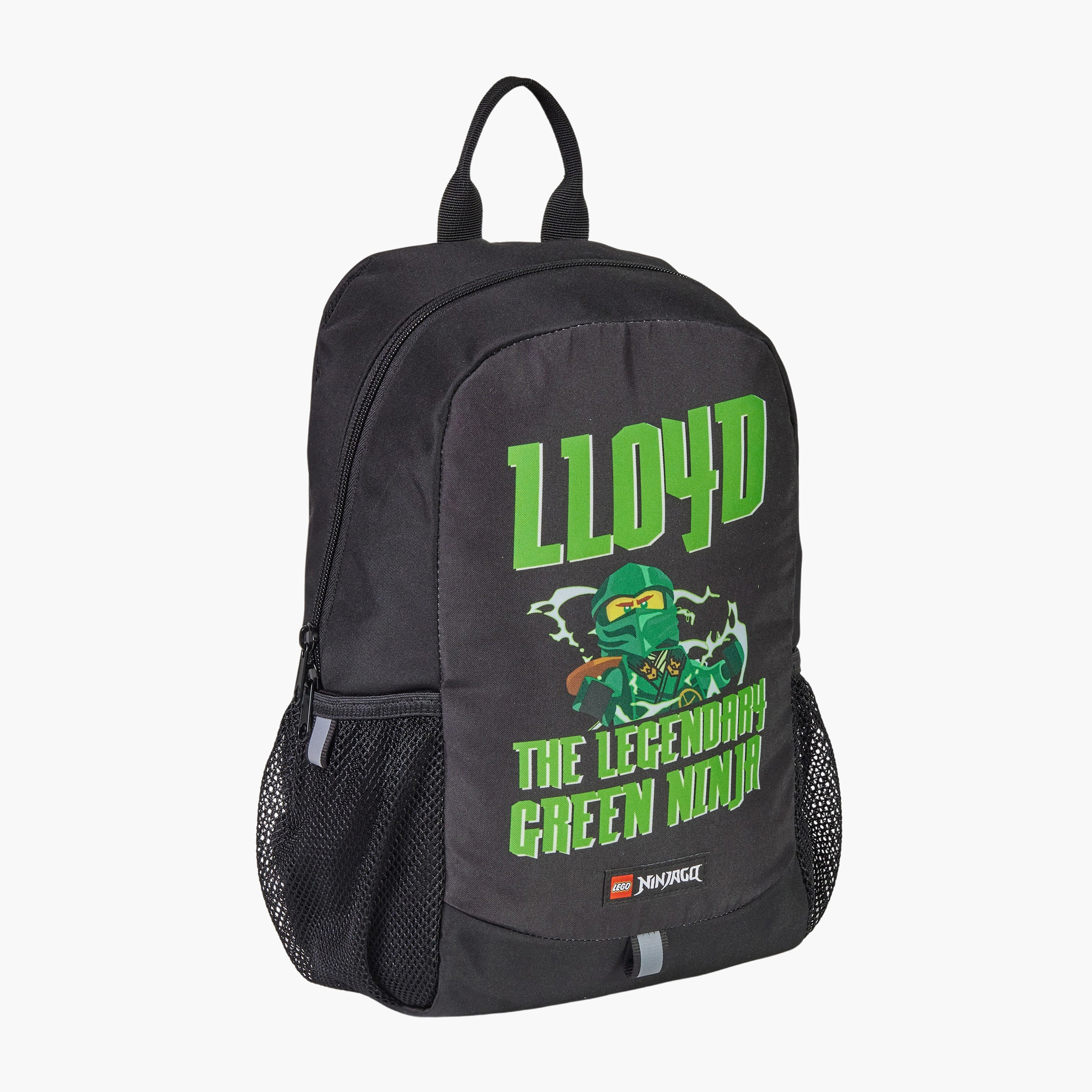Lego Ninjago Lloyd Print Backpack with Adjustable Straps and Zip Closure - 38x32x29 cms-school-bagsandbackpacks-backpacks-image-1