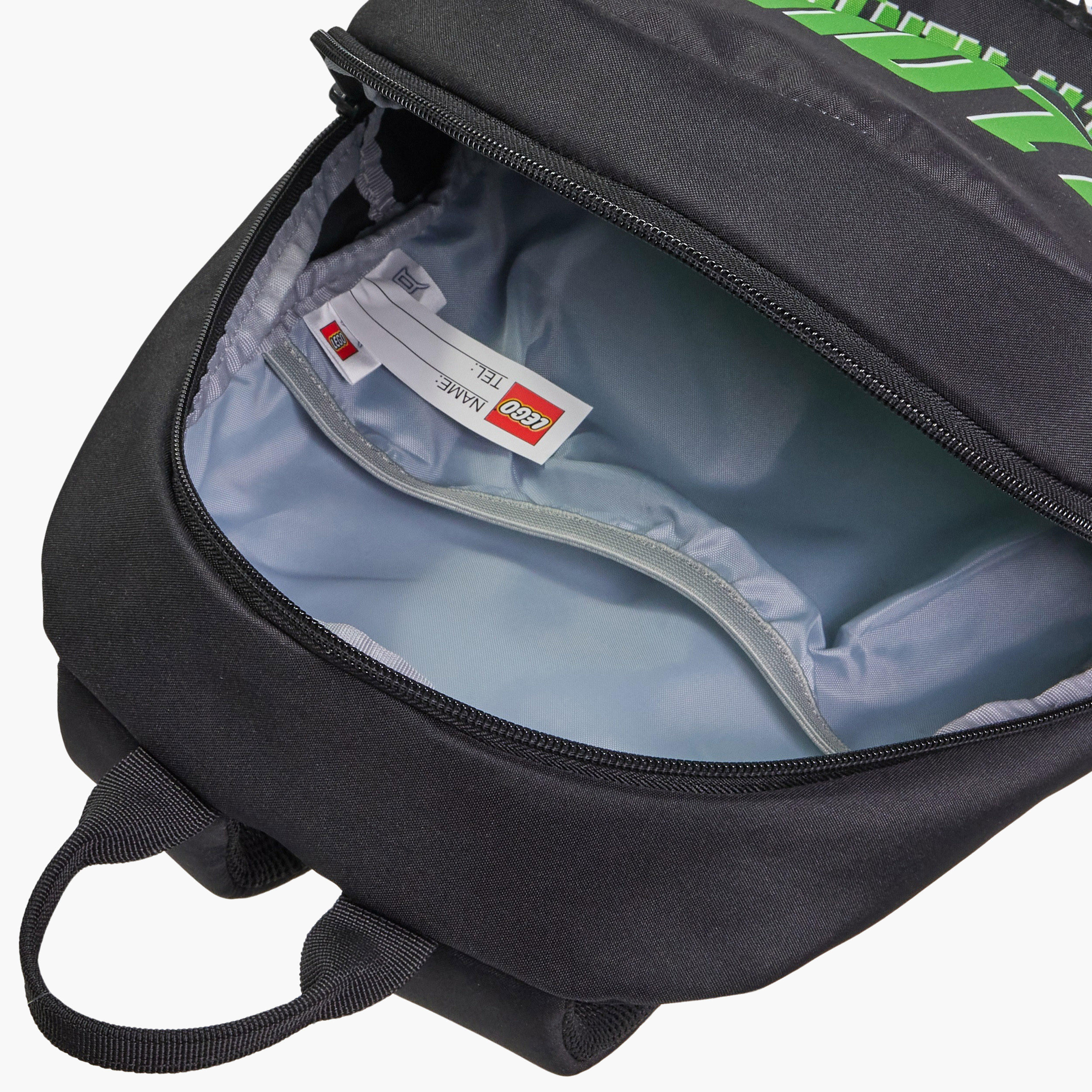 Lego Ninjago Lloyd Print Backpack with Adjustable Straps and Zip Closure - 38x32x29 cms-school-bagsandbackpacks-backpacks-image-4