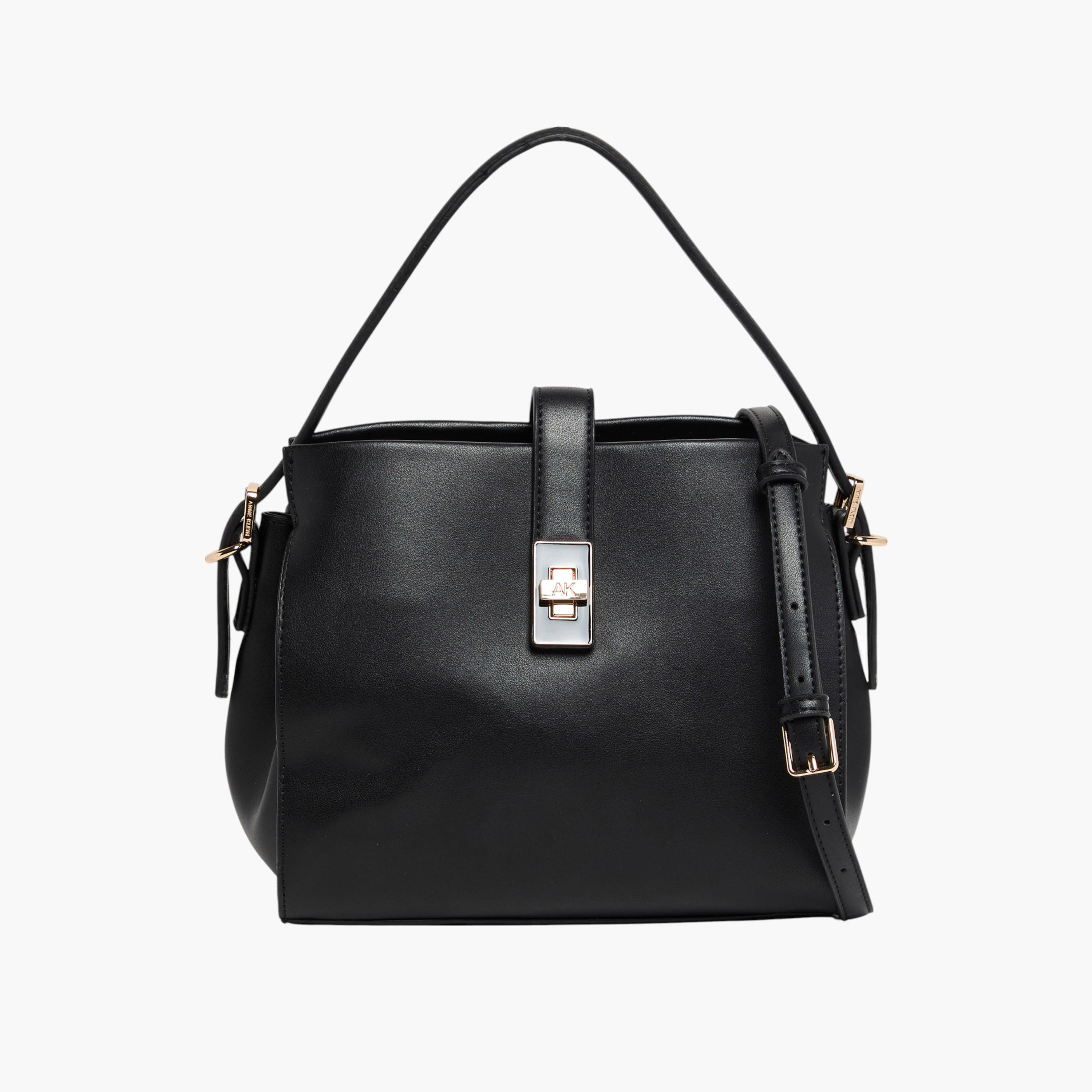 شنطة ساتشيل سادة بمقبض علوي وحزام قابل للفصل من آن كيلين-women-bagsandwallets-handbags-image-1
