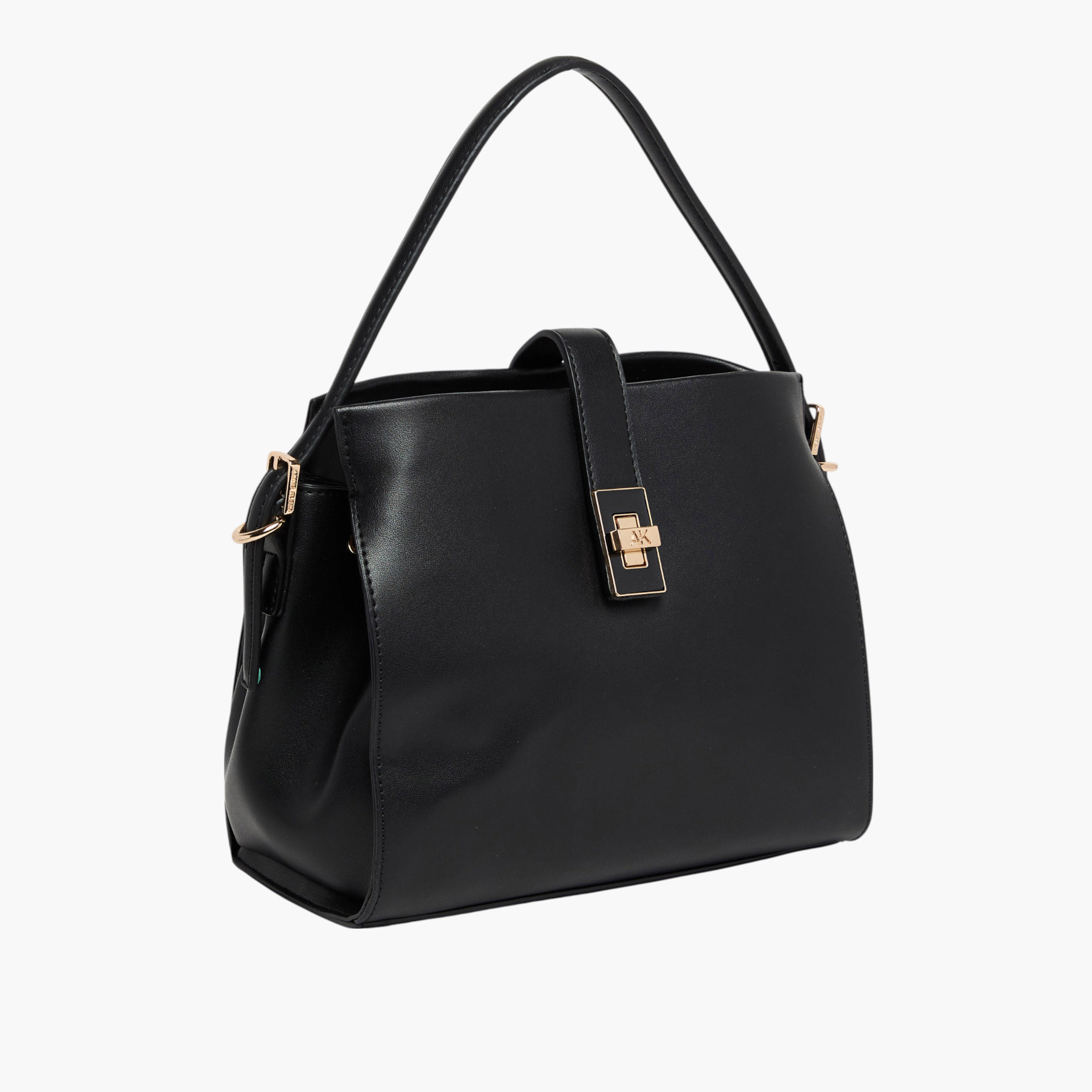 شنطة ساتشيل سادة بمقبض علوي وحزام قابل للفصل من آن كيلين-women-bagsandwallets-handbags-image-2