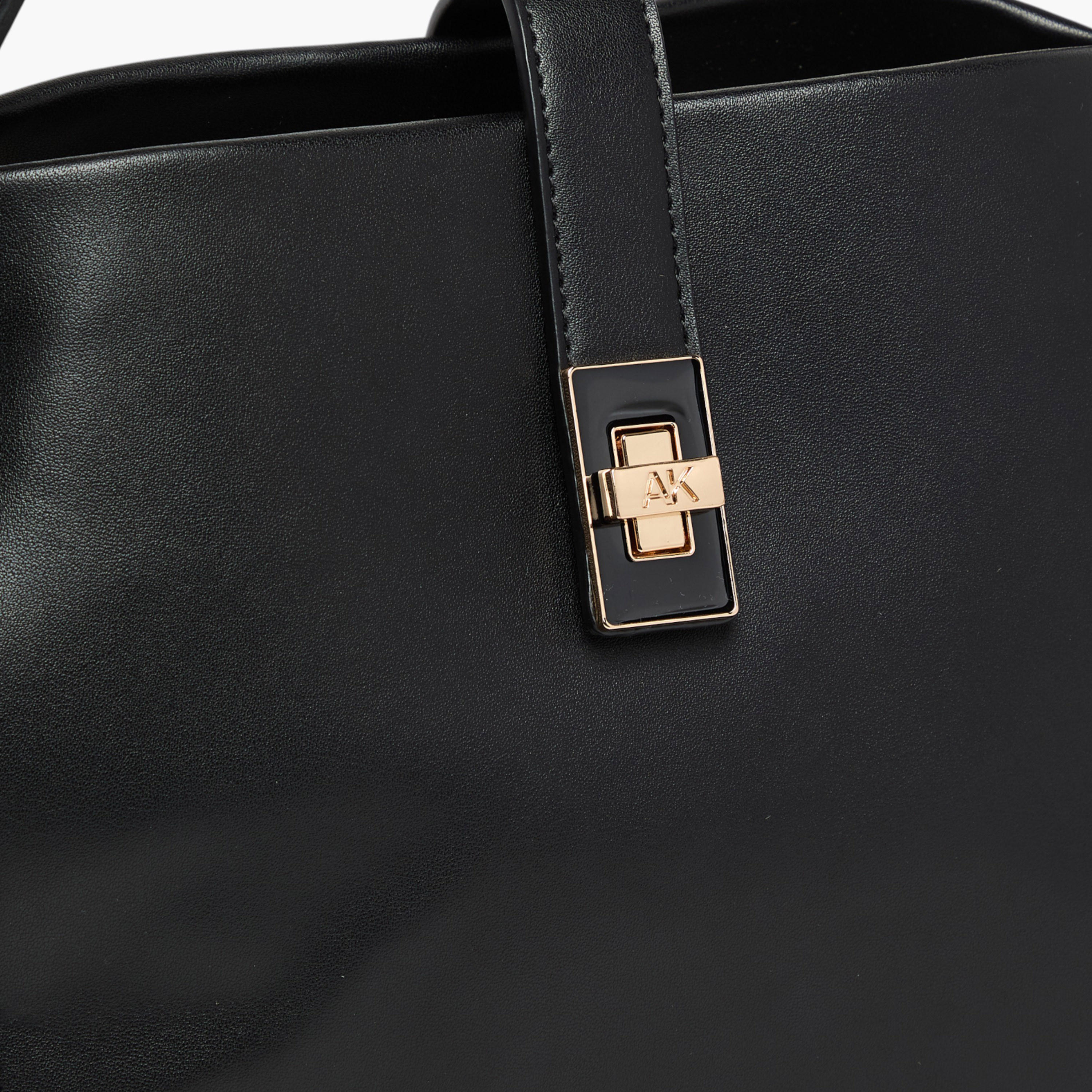 شنطة ساتشيل سادة بمقبض علوي وحزام قابل للفصل من آن كيلين-women-bagsandwallets-handbags-image-4