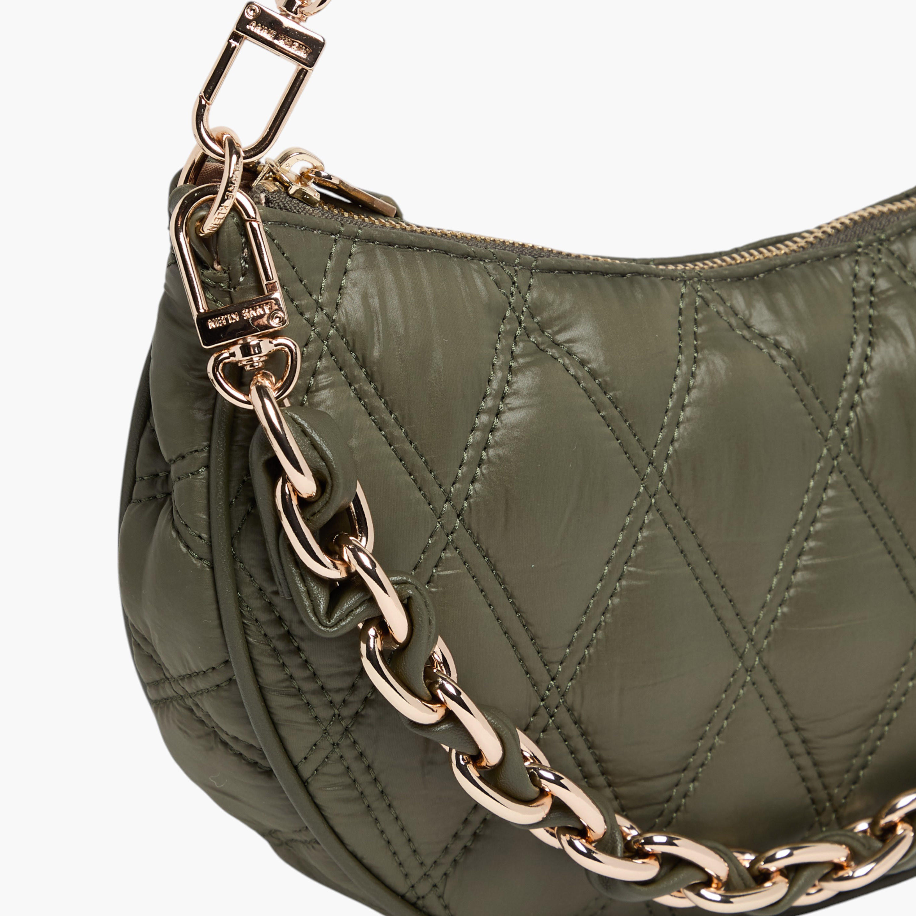 Anne Klein Quilted Shoulder Bag with Chain Strap-women-bagsandwallets-handbags-image-4